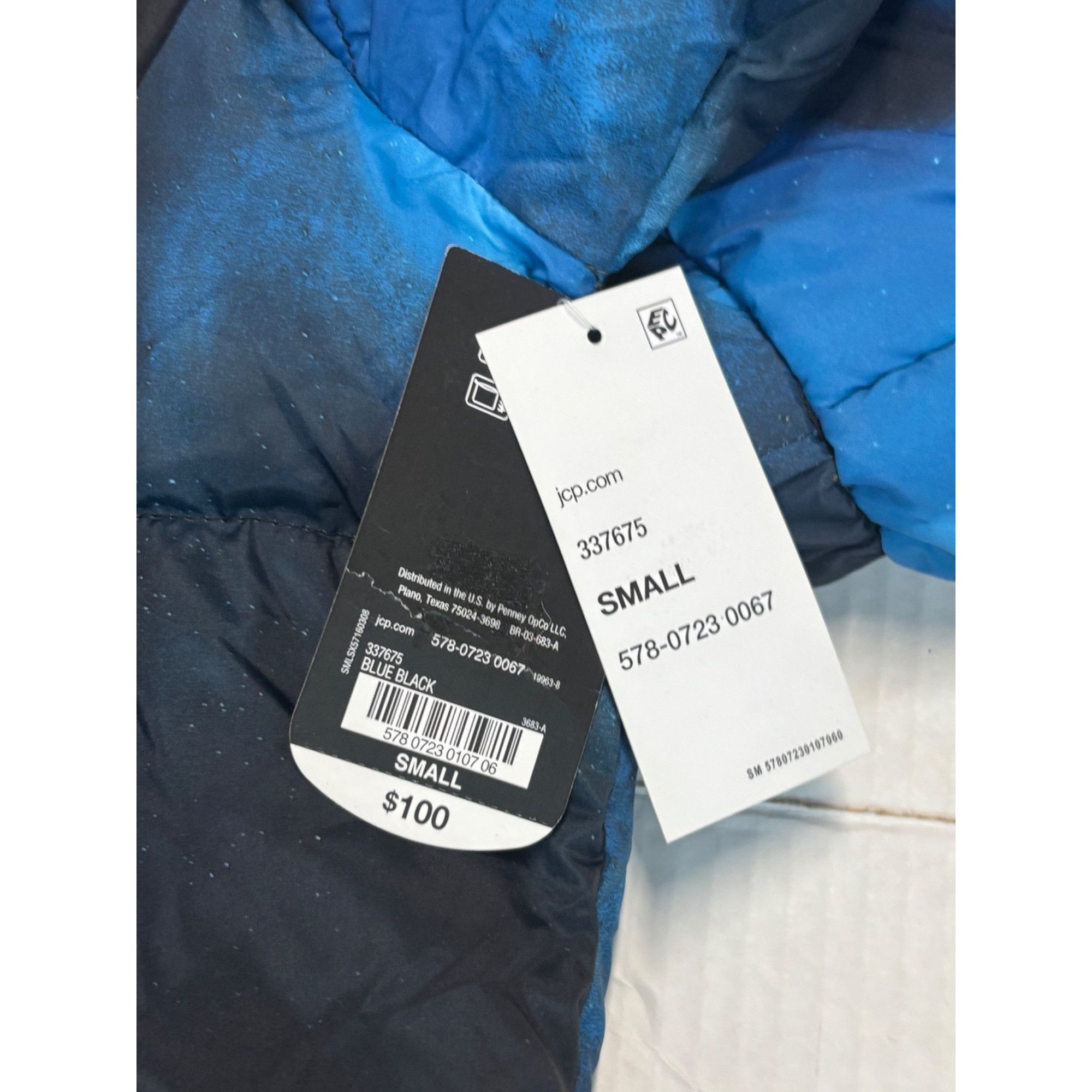 Other Xersion Mens Midweight Puffer Jacket blue black, Small Size US S / EU 44-46 / 1 - 8 Thumbnail