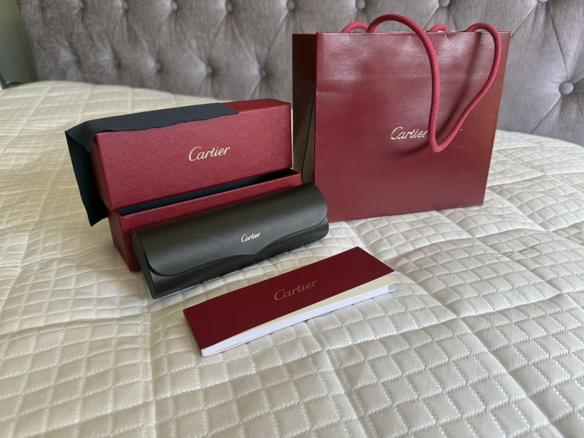 Cartier Discontinued Bubinga Woods Cartier Glasses + 2 sets of lens Size ONE SIZE - 8 Thumbnail
