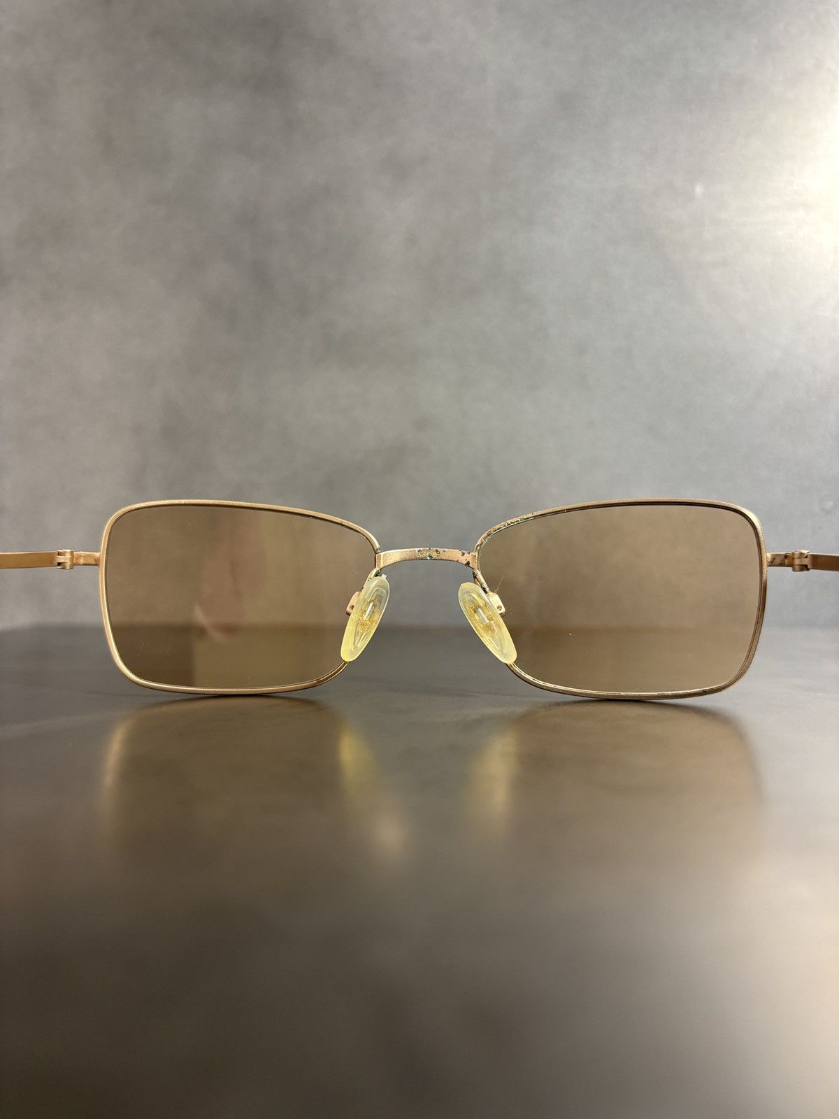 Hugo Boss 1990s Vintage Hugo Boss Sunglasses Japan Metal HB 1519 Y2K Size ONE SIZE - 13 Thumbnail