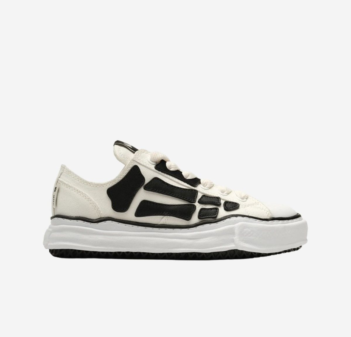 Amiri × Maison MIHARA YASUHIRO Maison Mihara Yasuhiro x Amiri Bones Sneakers Alabaster Size US 11 / EU 44 - 1 Thumbnail