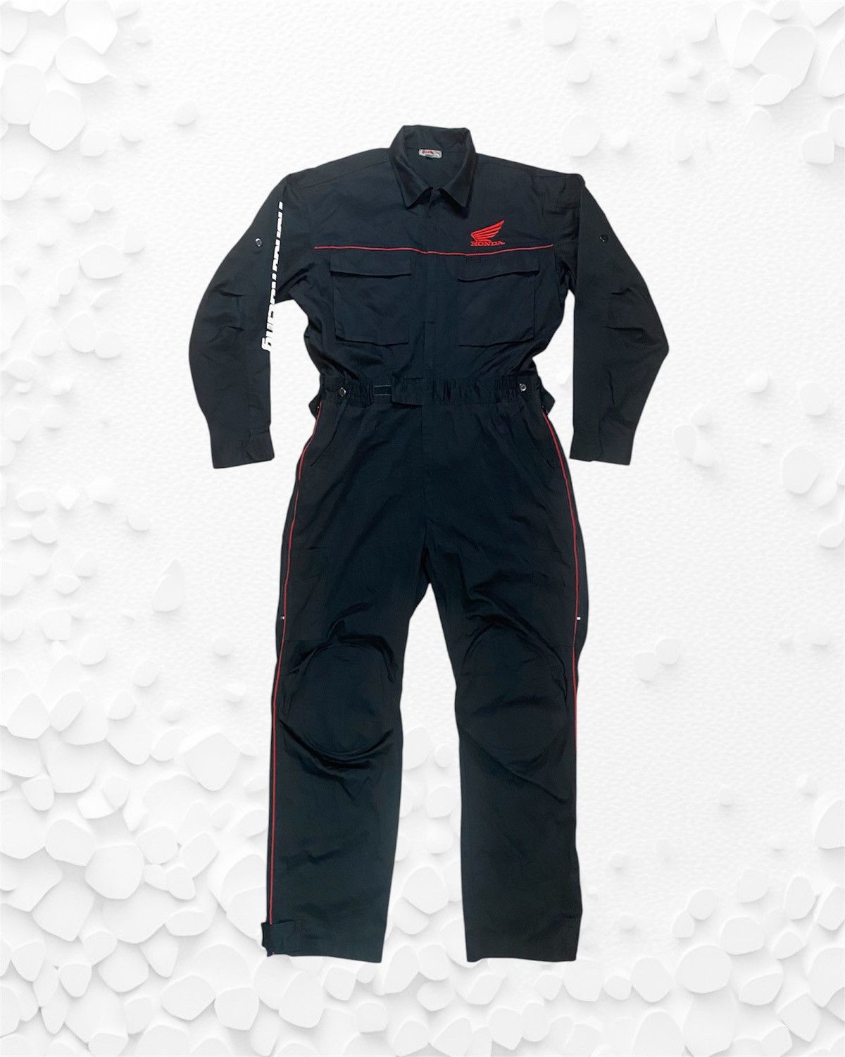 Honda × Sports Specialties Honda sport racing black coverall jackets Size US 32 / EU 48 - 2 Thumbnail