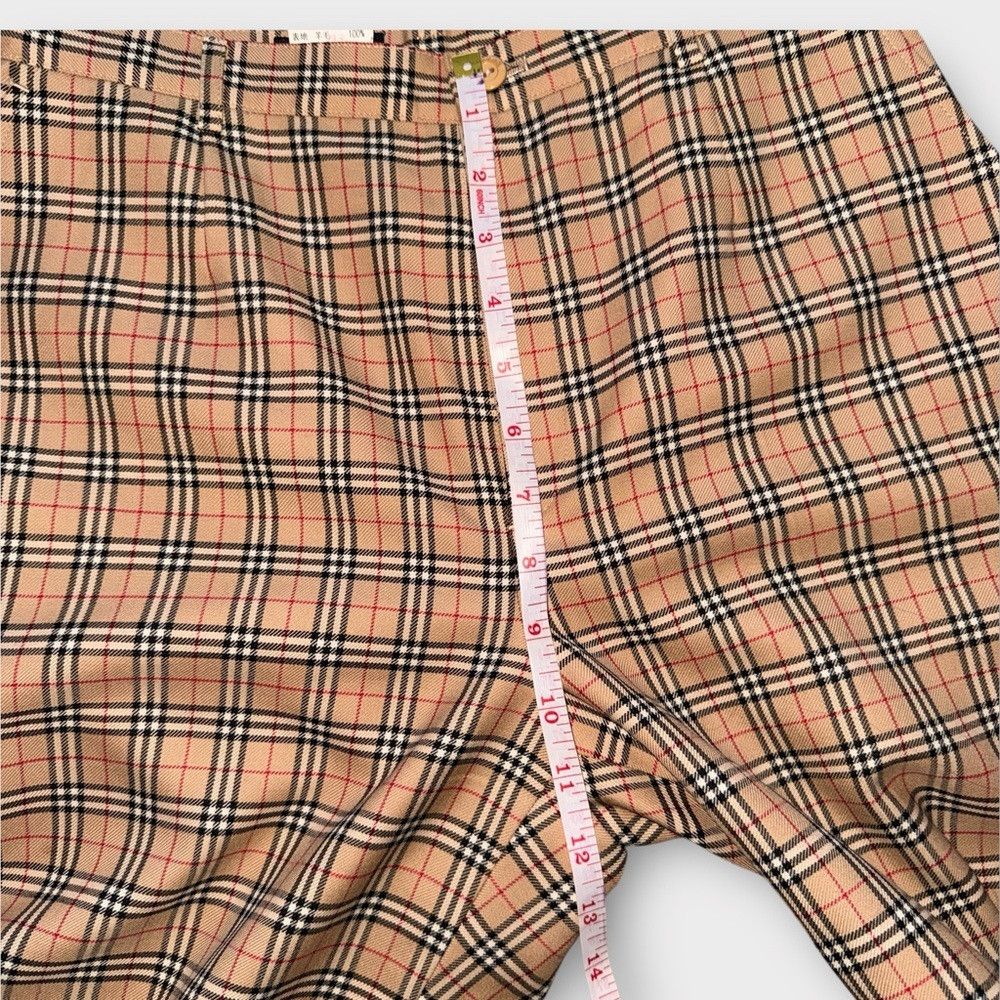 Burberry Burberry Golf Nova Check Straight-Leg Pants (JP 11 / Fits U Size 28" / US 6 / IT 42 - 8 Thumbnail