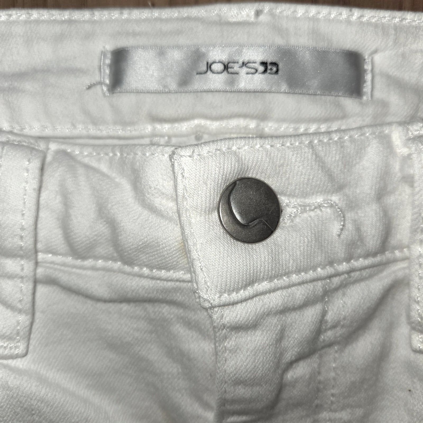 Joe's Joe's Jeans White Denim Size 29 - Excellent Condition Size 29" - 4 Thumbnail