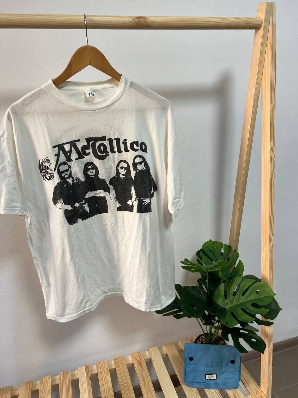 Band Tees × Metallica × Vintage 1999 Metallica Vintage T-Shirt Tee Europe tour Size US M / EU 48-50 / 2 - 6 Thumbnail