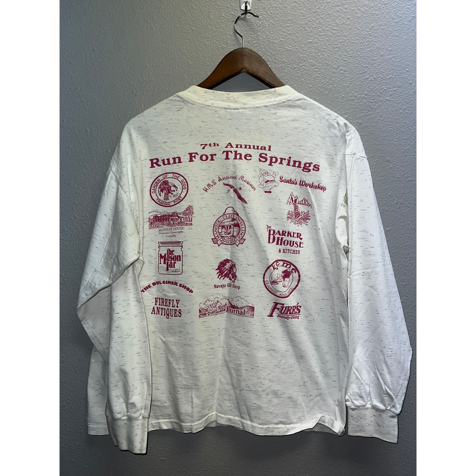 Vintage Vintage Manitou Springs Shirt Run For Mineral The Mayors Cup Size US L / EU 52-54 / 3 - 7 Thumbnail