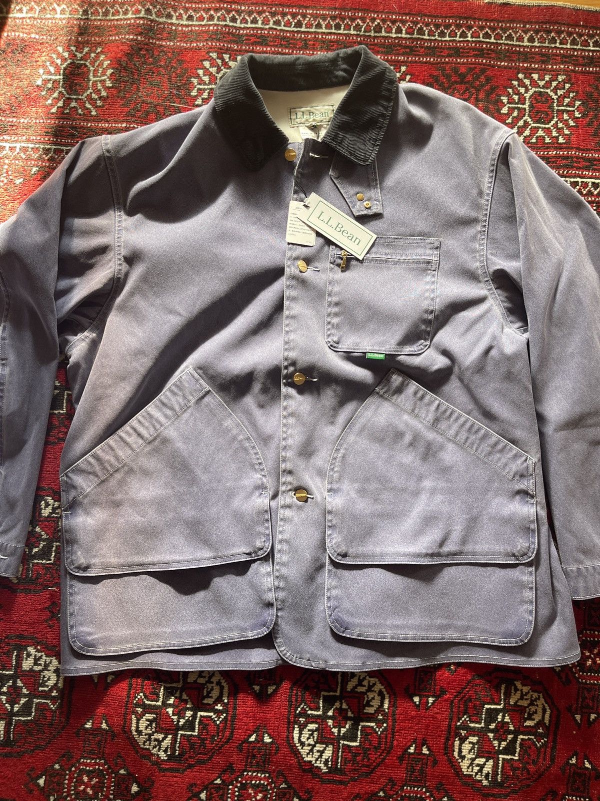 L.L. Bean Japan Edition Prospect Harbor Field Coat, Fade Blue Size US XL / EU 56 / 4 - 3 Thumbnail
