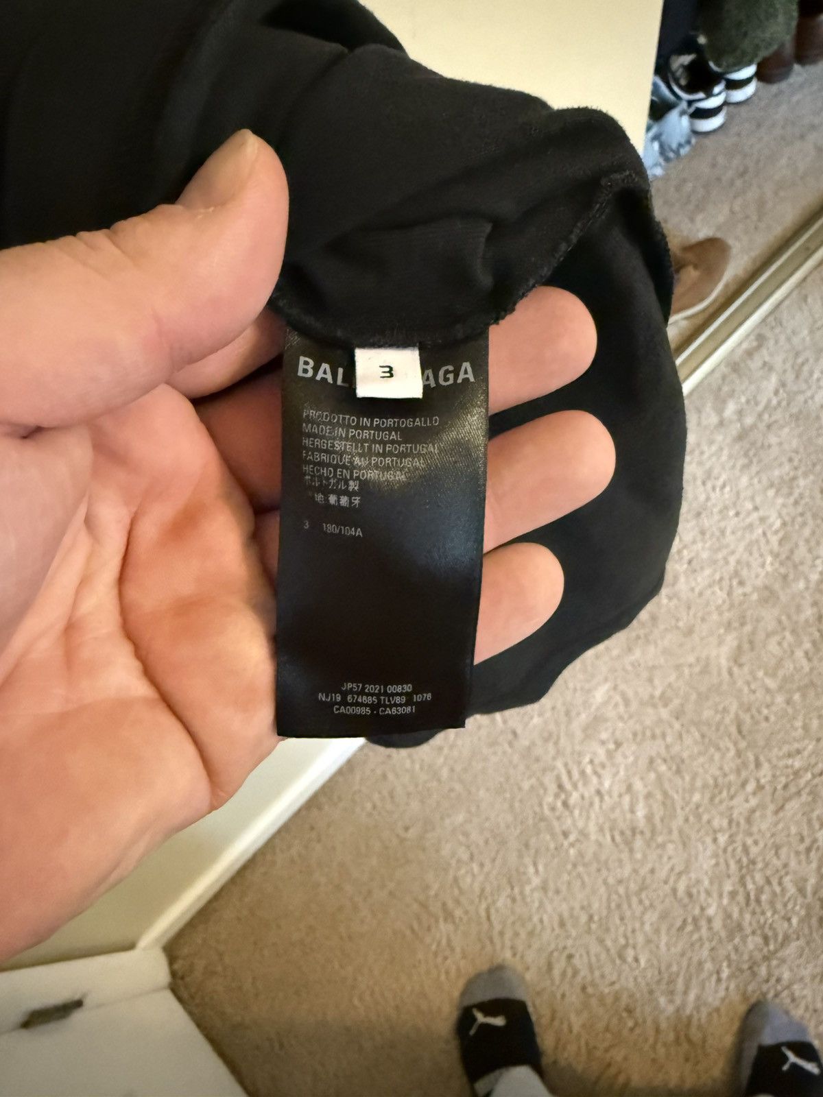 Balenciaga Balenciaga long sleeve with hood Size US L / EU 52-54 / 3 - 4 Thumbnail