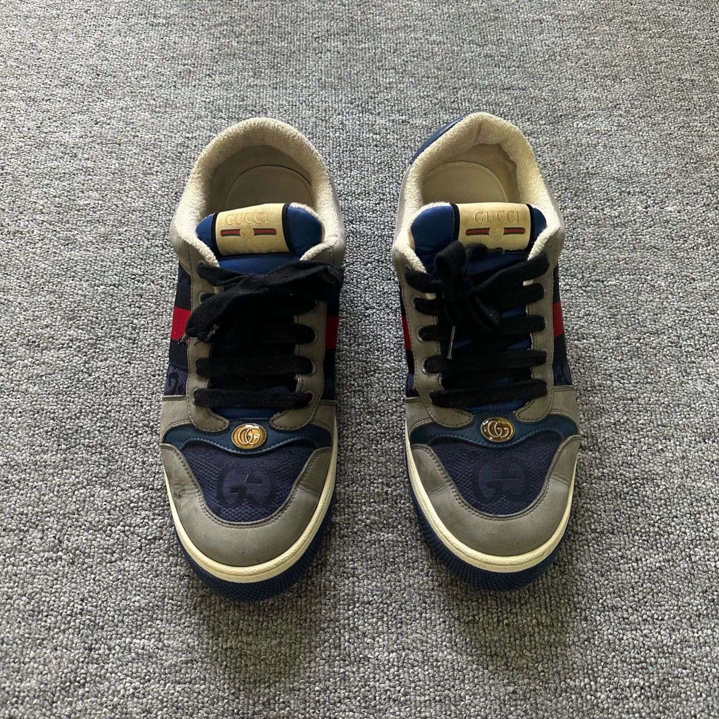 Gucci gucci printed sneakers size 43, like new Size US 10 / EU 43 - 1 Thumbnail