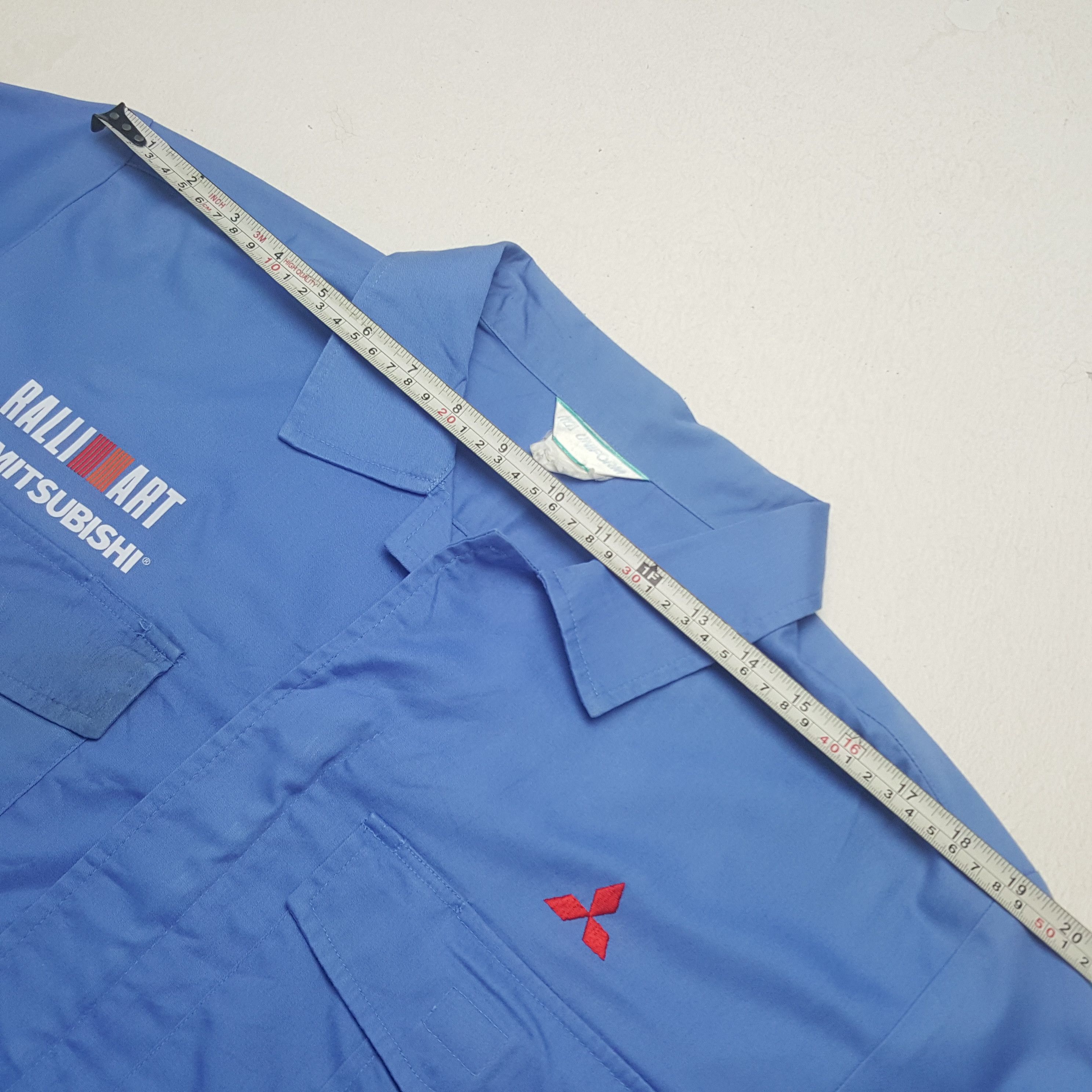 Japanese Brand × Vintage Vintage Mitsubishi Ralli Art Racing Team Custom Art Jacket Size US L / EU 52-54 / 3 - 9 Thumbnail