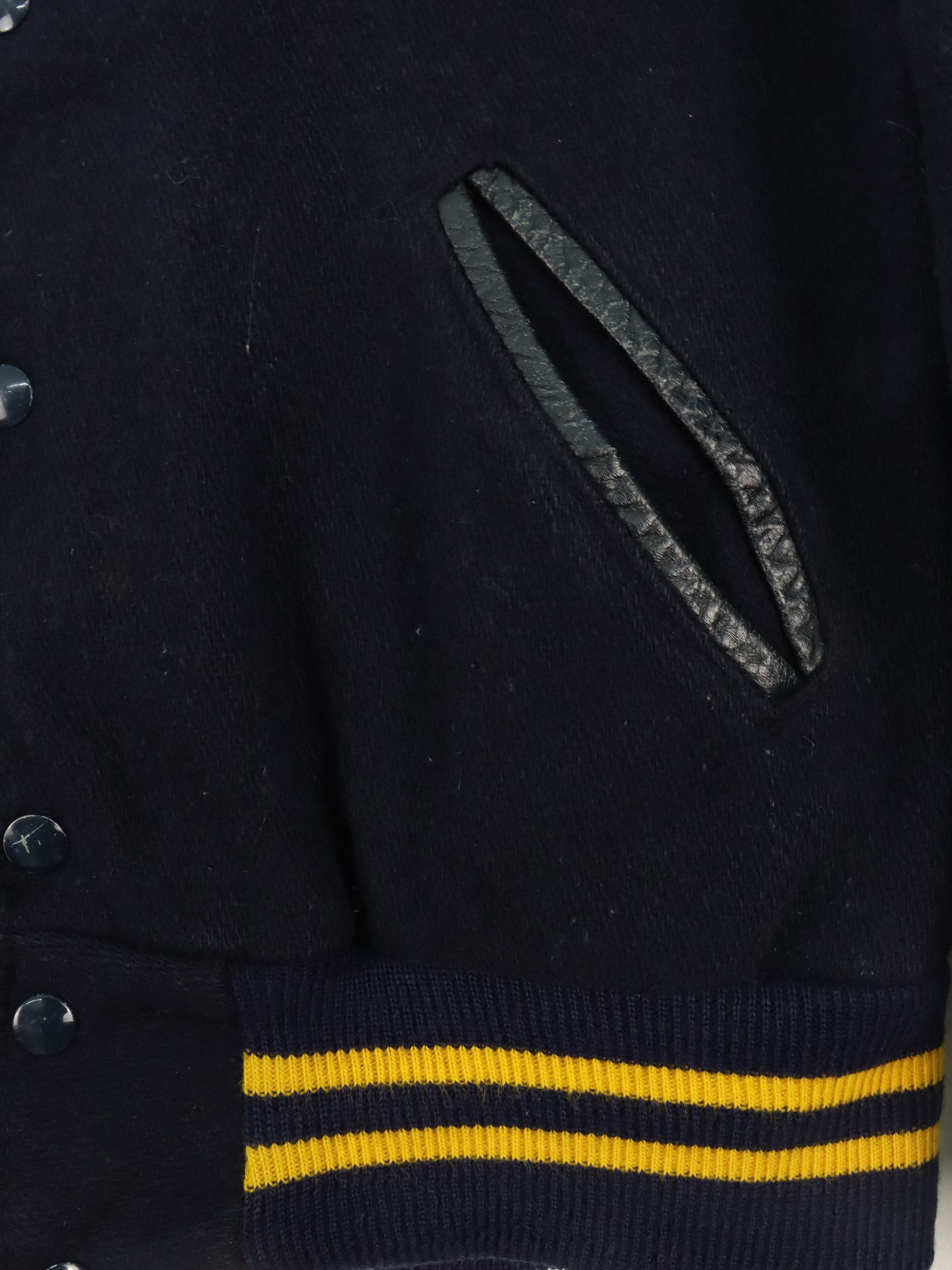 Vintage Vintage Holloway Wool Varsity Letterman Jacket MADE IN USA Size US M / EU 48-50 / 2 - 9 Thumbnail