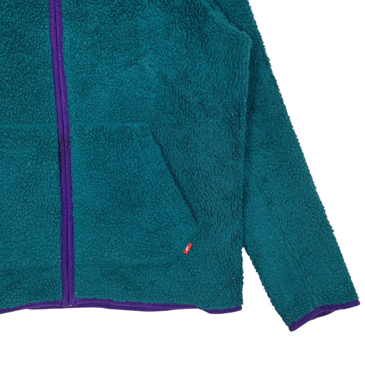 Nike Vintage Nike Sportwear Fleece Jacket Green Outdoor Jacket Size US M / EU 48-50 / 2 - 5 Thumbnail