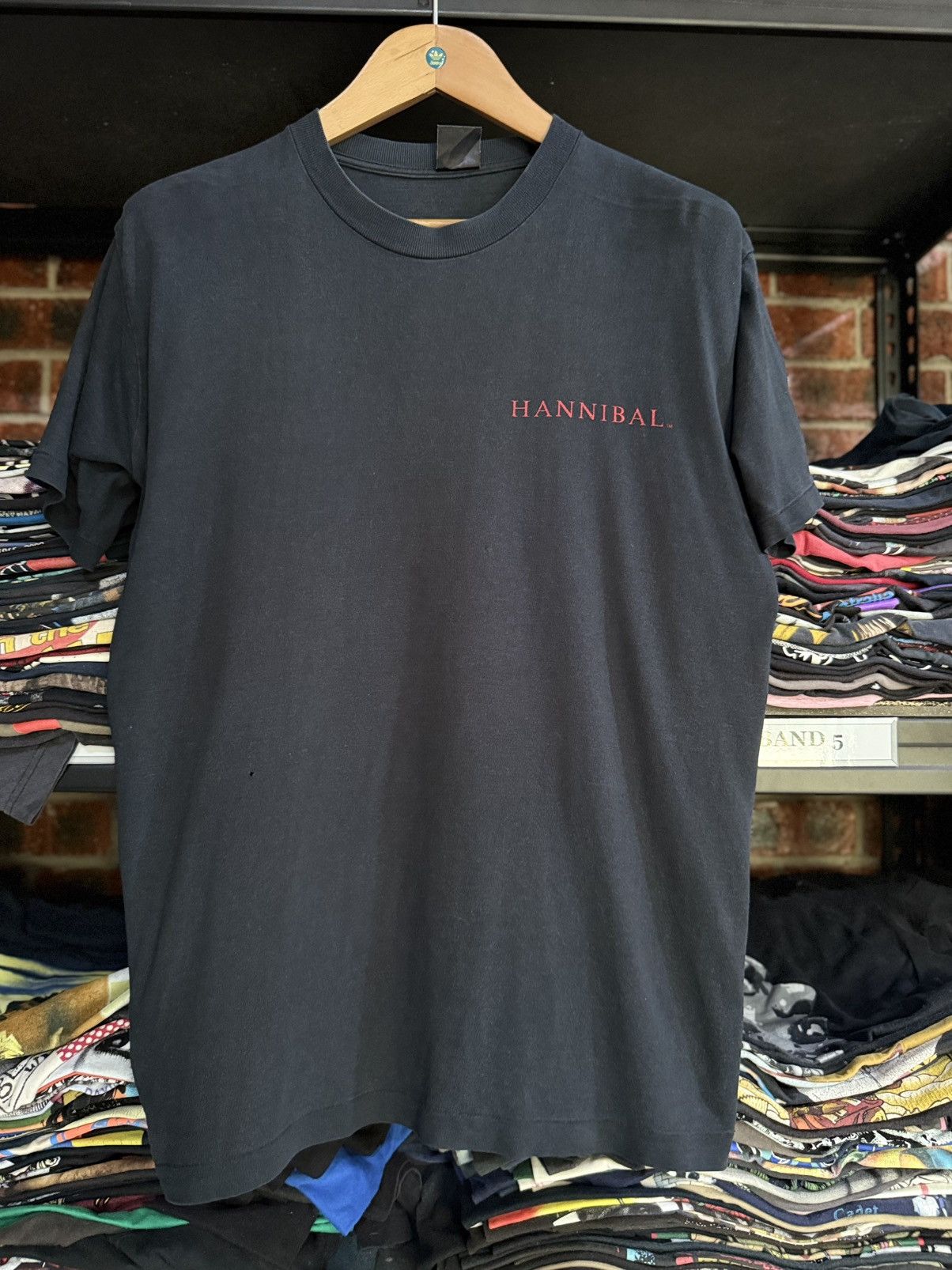 Vintage Vintage 90s Hannibal The Silence Is Broken Faded Tee Size US L / EU 52-54 / 3 - 2 Thumbnail