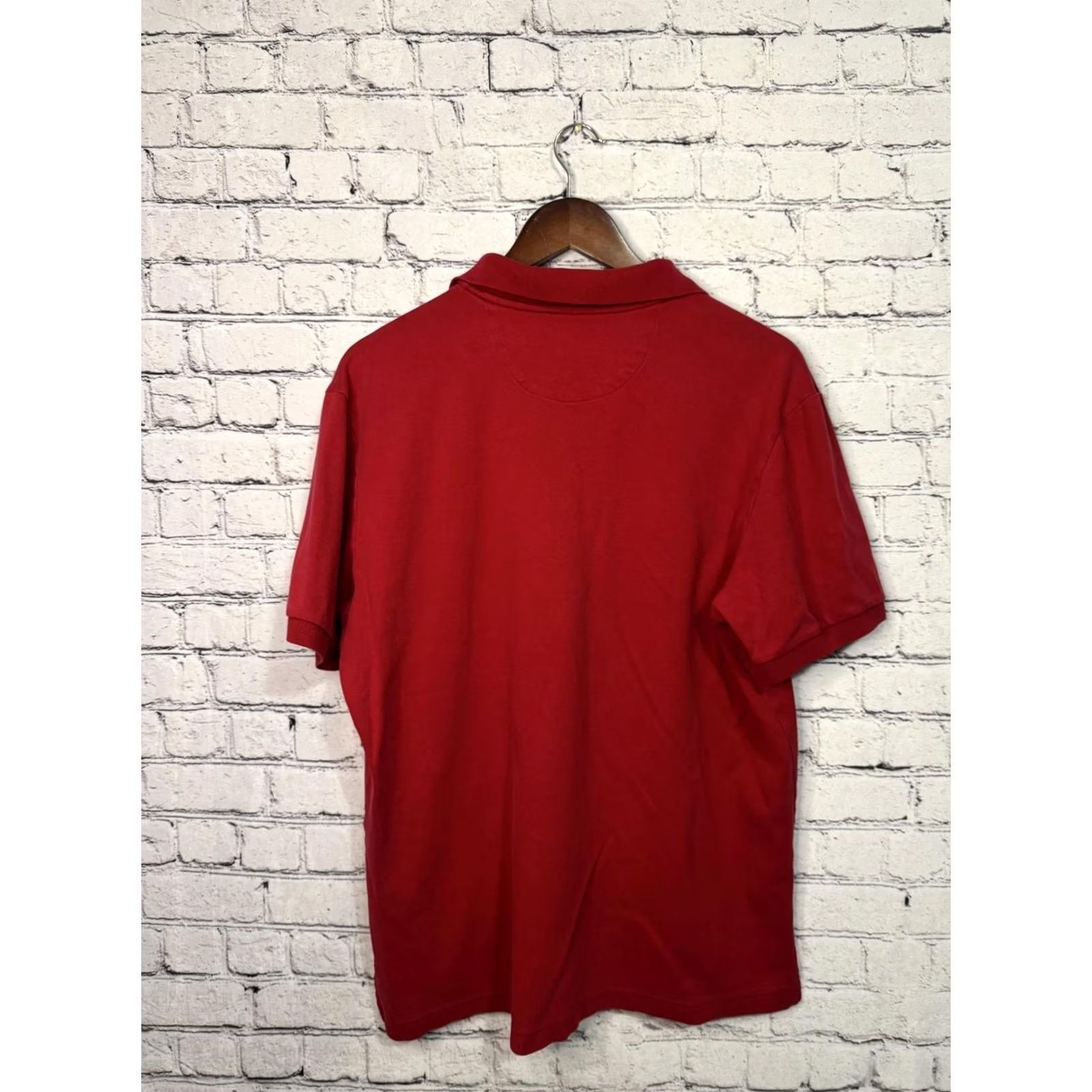 Chaps Chaps Men's Red Cotton Polo Shirt Size Large Size US L / EU 52-54 / 3 - 4 Thumbnail