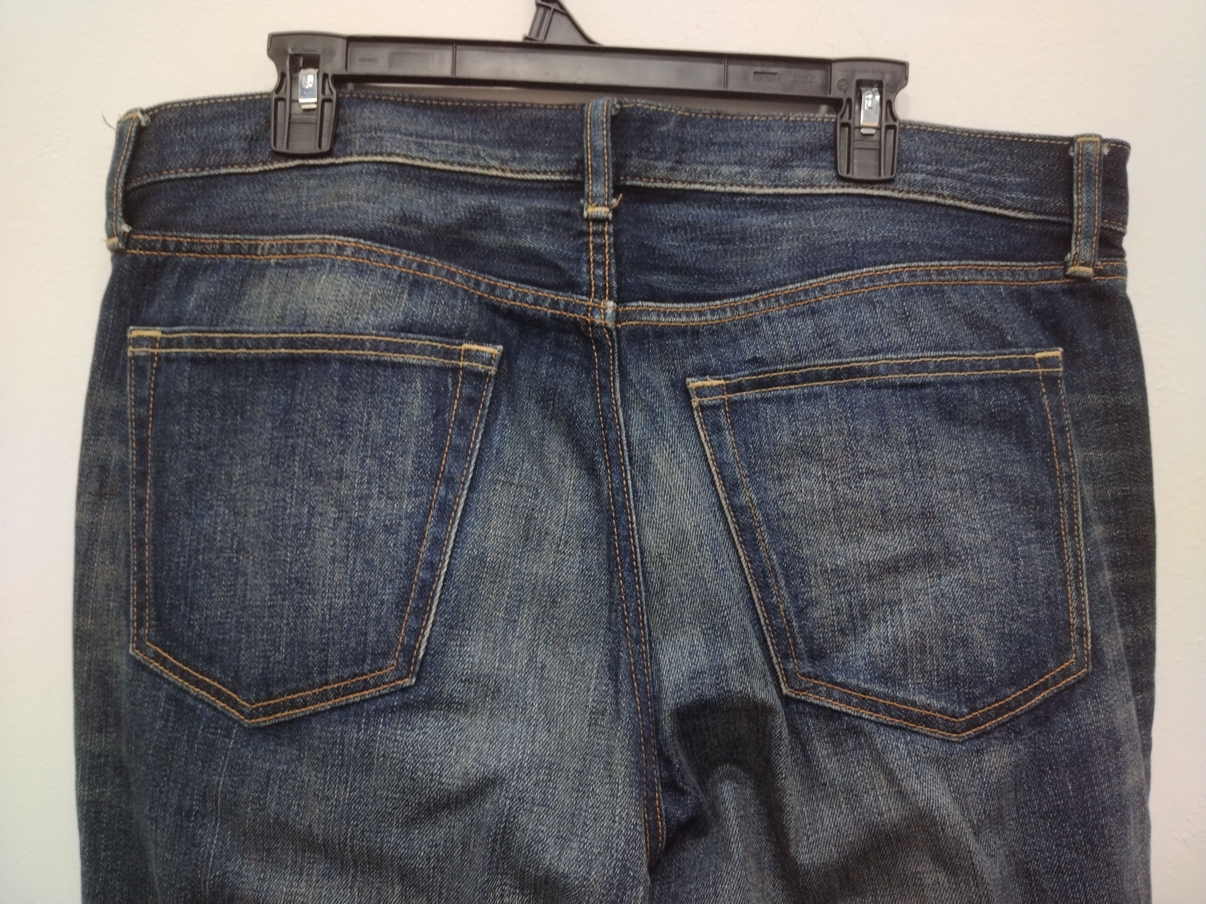 Japanese Brand × Jun Takahashi × Uniqlo Big Size Uniqlo Nice Faded Patina Regular Fit Jeans Size US 40 / EU 56 - 12 Thumbnail