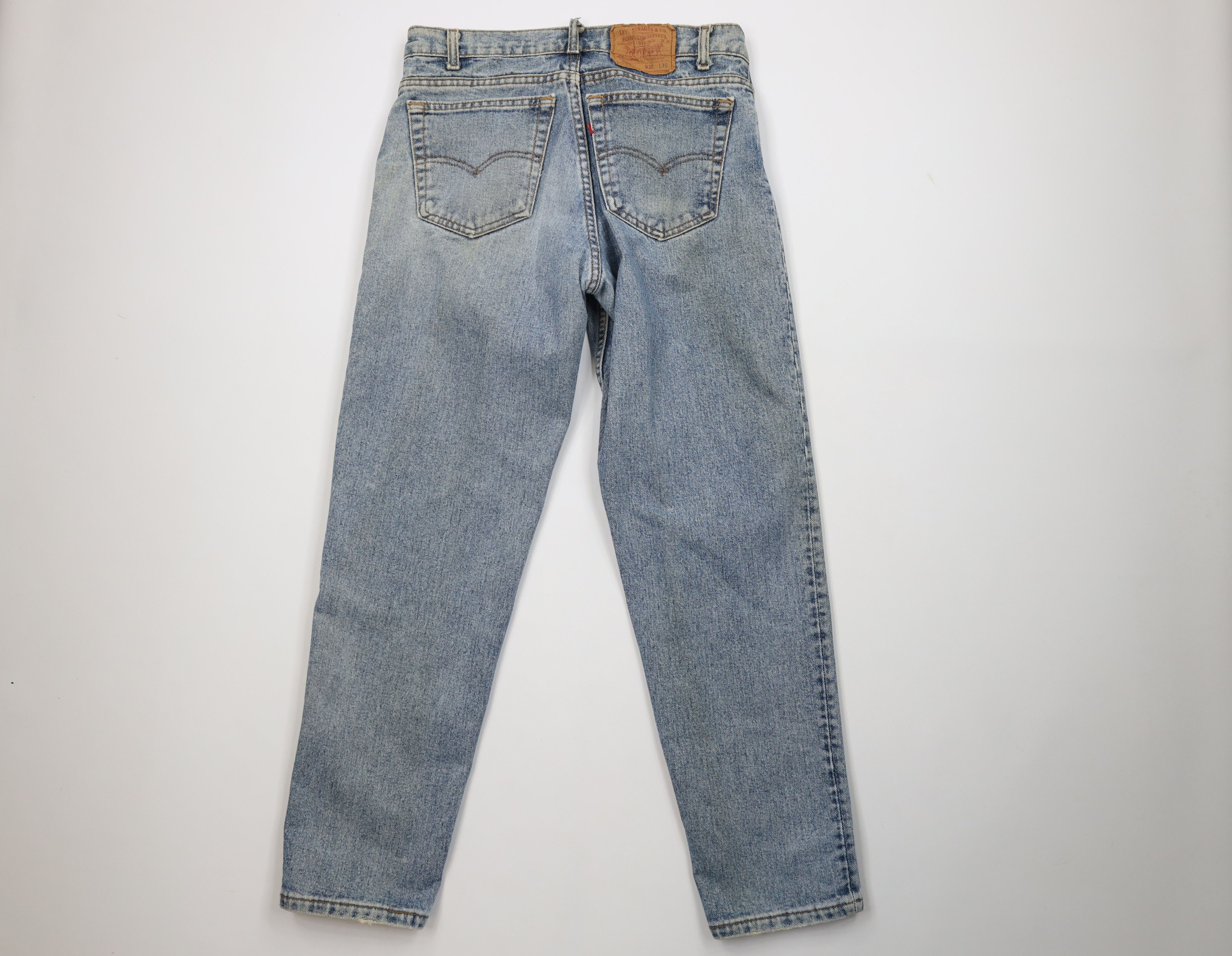 Levi's Vintage 80s Levis 550xx Relaxed Fit Denim Jeans Blue USA Size US 32 / EU 48 - 13 Thumbnail