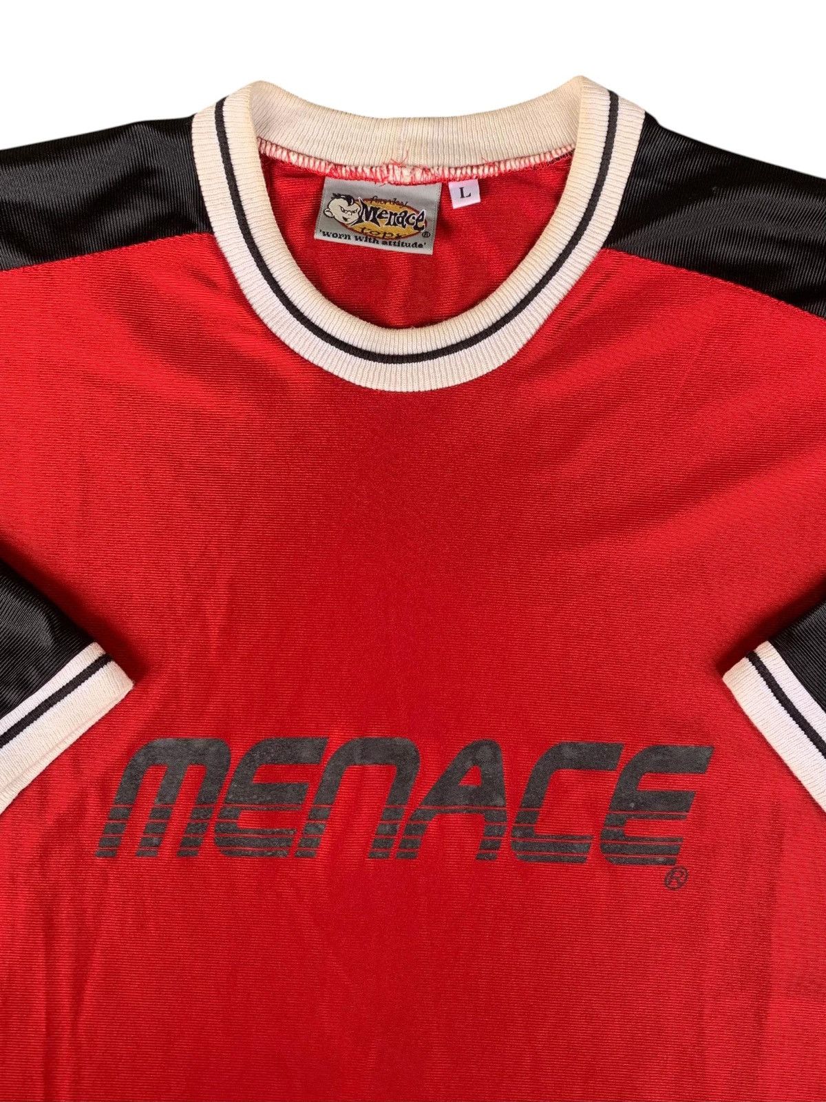 JNCO × Menace 90s Menace Clothing Jersey Size US L / EU 52-54 / 3 - 1 Thumbnail
