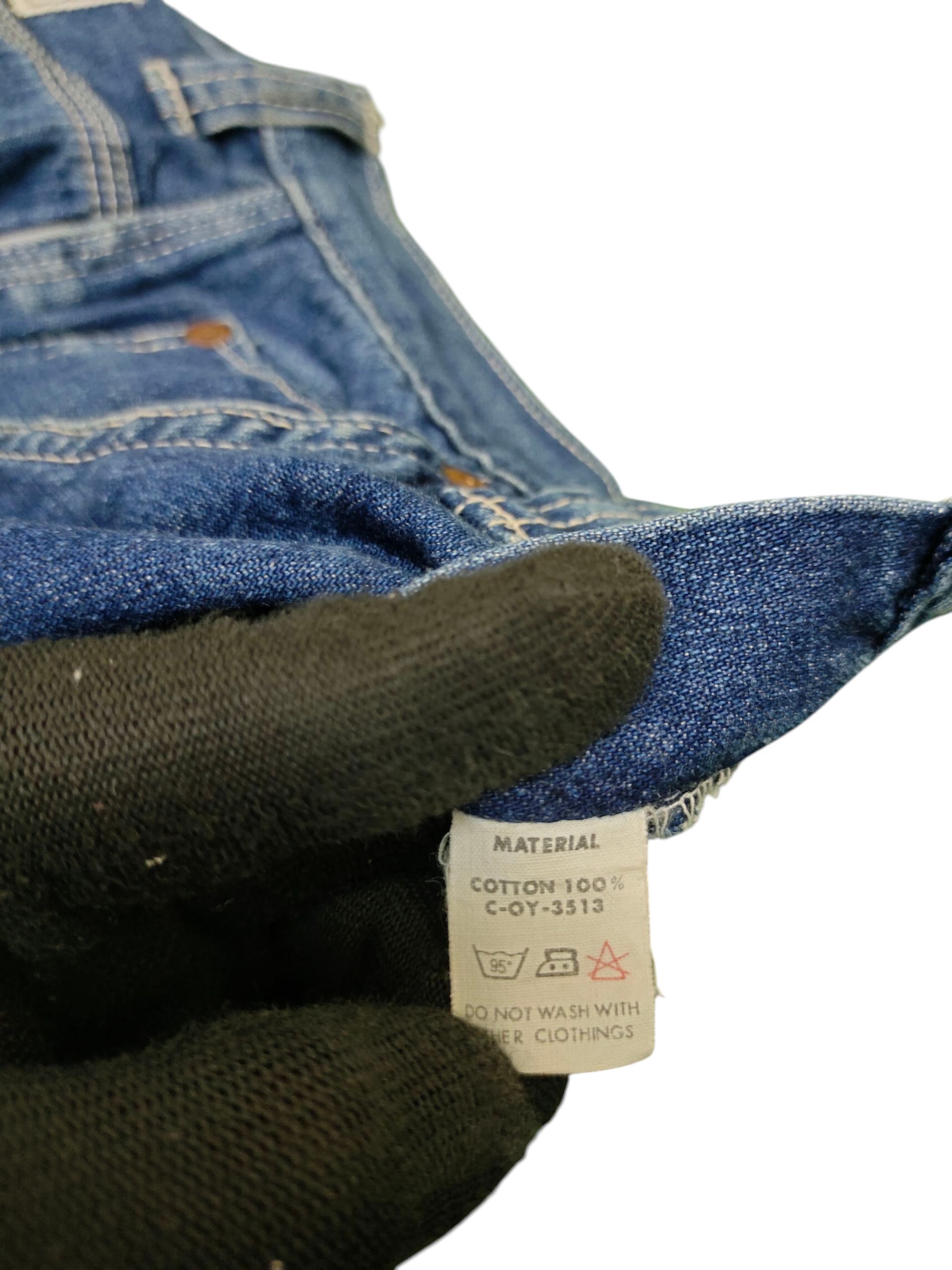 Comme des Garcons × Undercover Vintage Big John World Workers loose Denim Pants Size US 26 / EU 42 - 12 Thumbnail