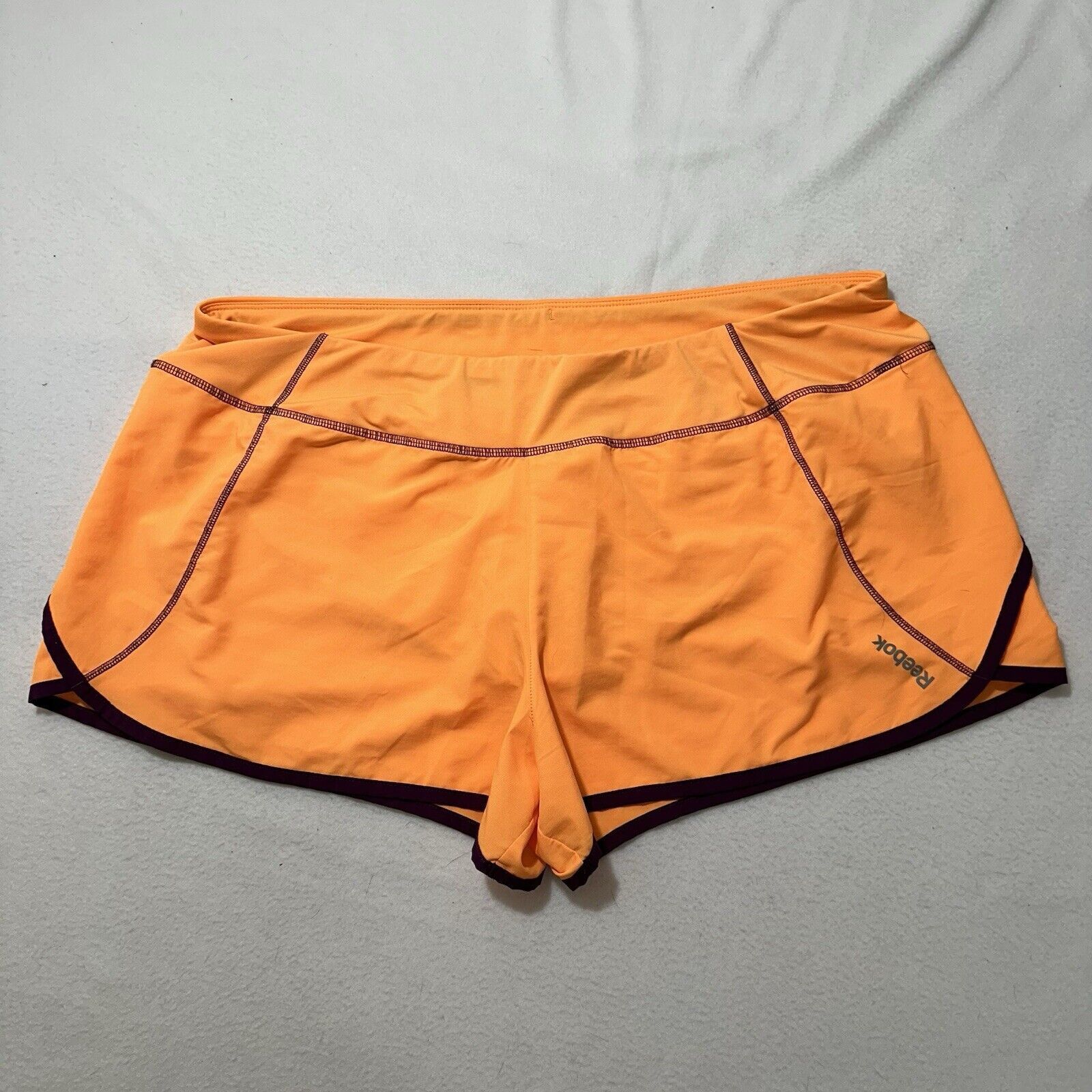 Reebok Reebok XL Orange Purple Running Shorts Athletic 3" Inseam Size 38" / US 16 / IT 52 - 1 Thumbnail