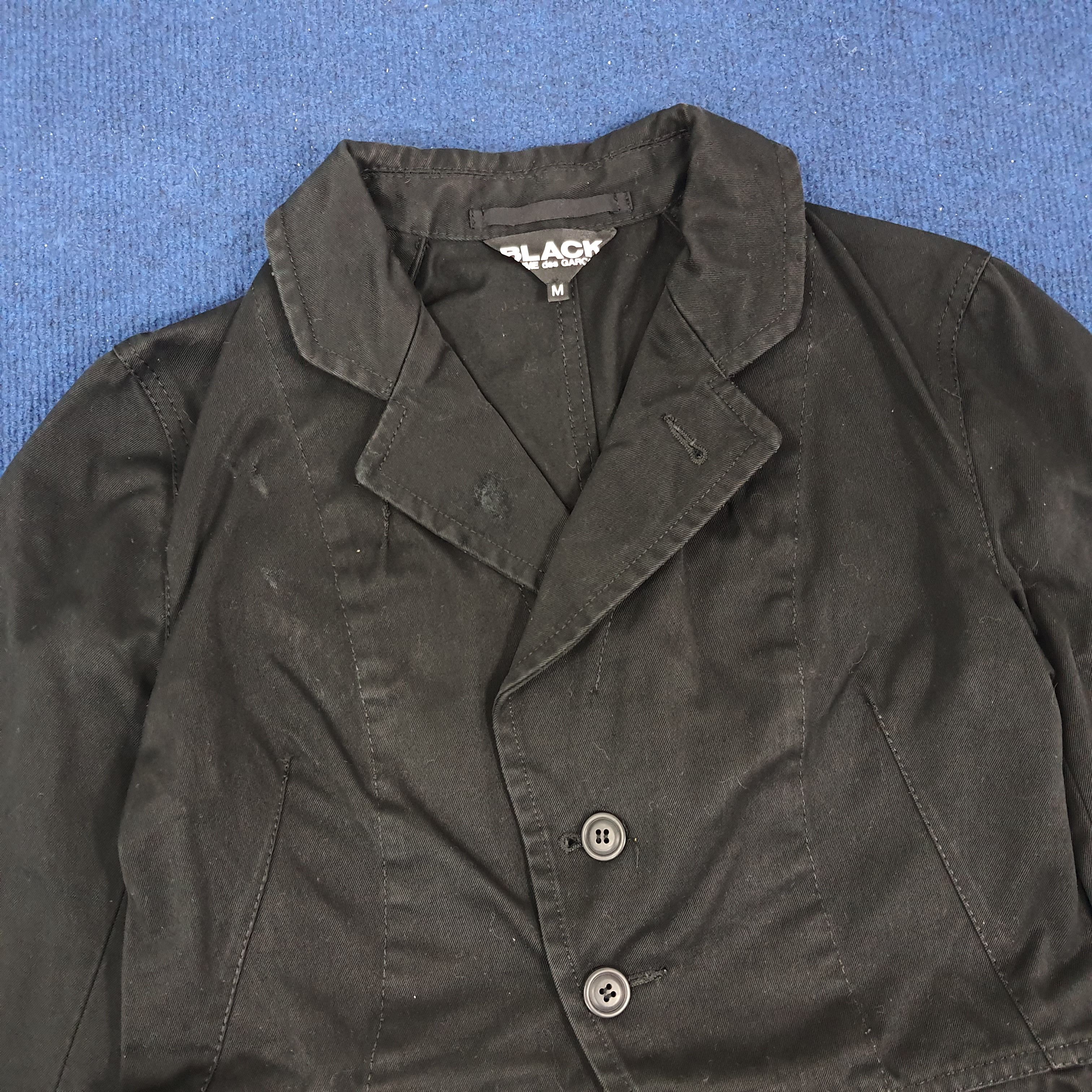 Comme des Garcons Black × Japanese Brand × Vintage Vintage Comme Des Garcons BLACK Japan Tailcoat Jacket Size US XS / EU 42 / 0 - 2 Thumbnail