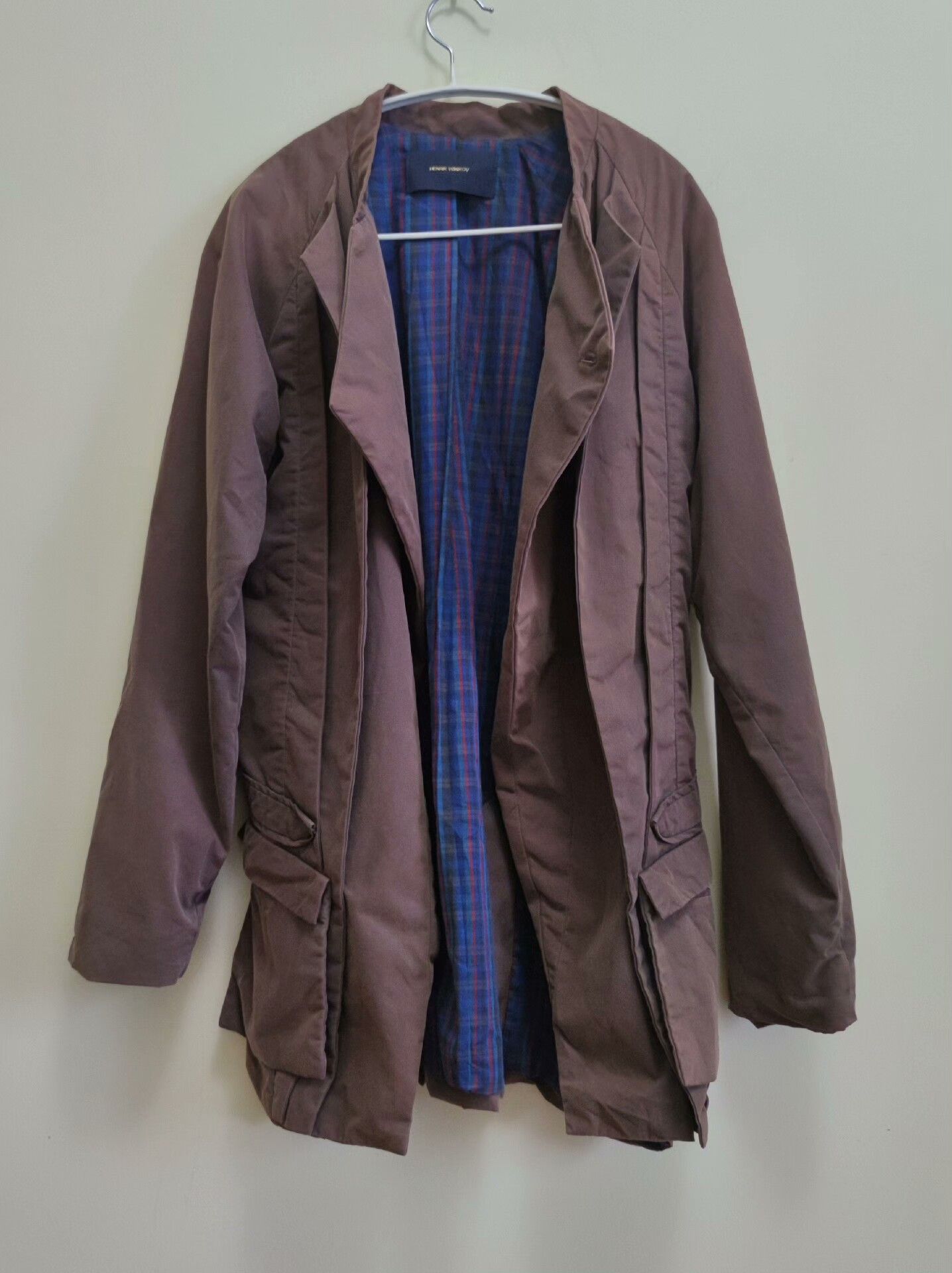 Henrik Vibskov Henrik Vibskov Multi-layered Check Coat Size US M / EU 48-50 / 2 - 1 Thumbnail