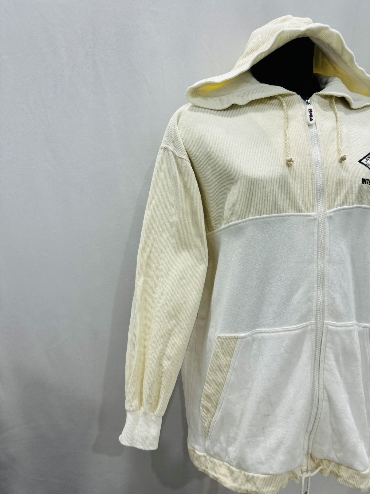 Fila × Vintage Vintage Fila International hoodie Size US L / EU 52-54 / 3 - 3 Thumbnail