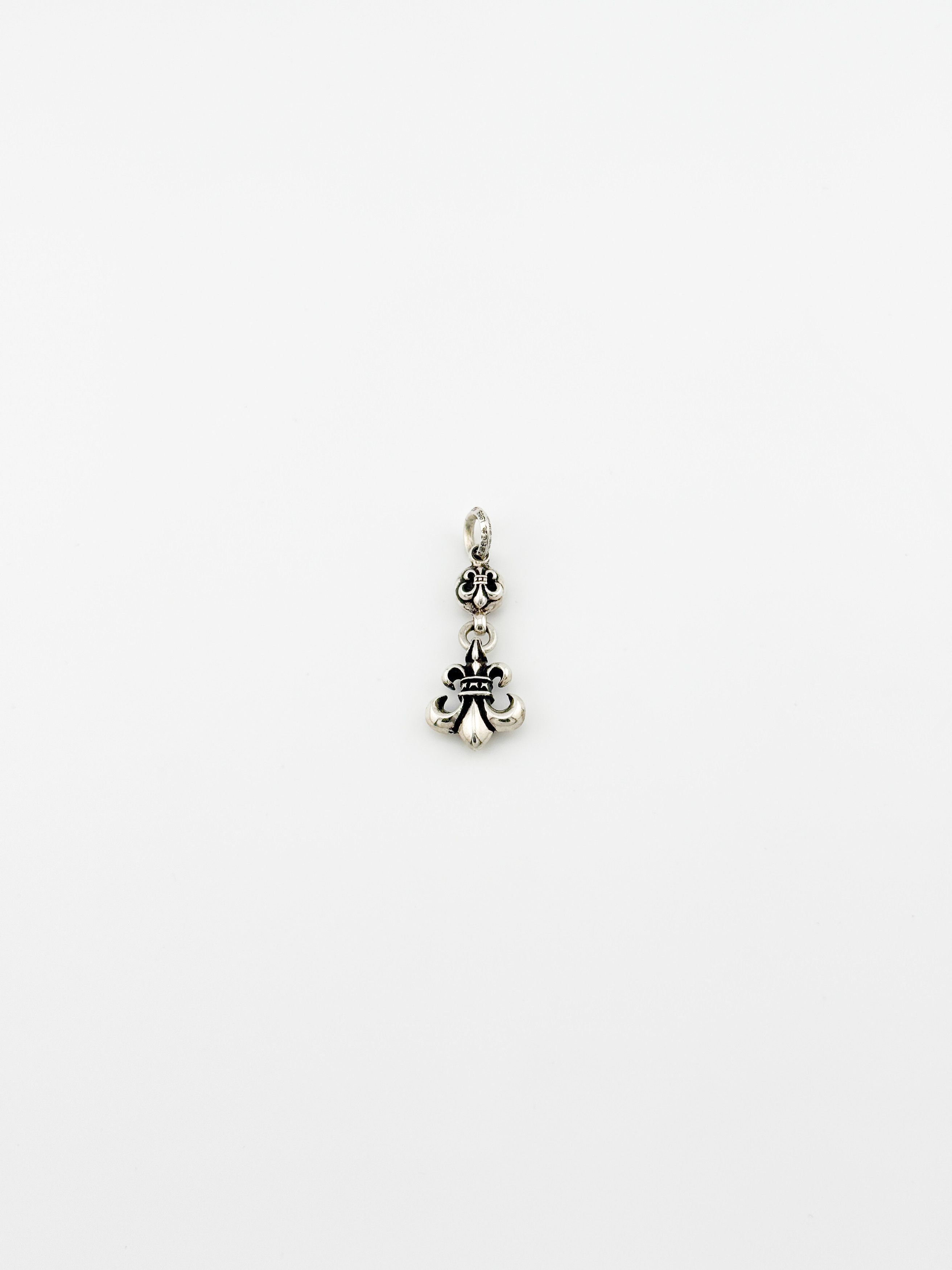 Chrome Hearts RARE! Chrome Hearts Fleur De Leis Ball Pendant Size ONE SIZE - 2 Thumbnail