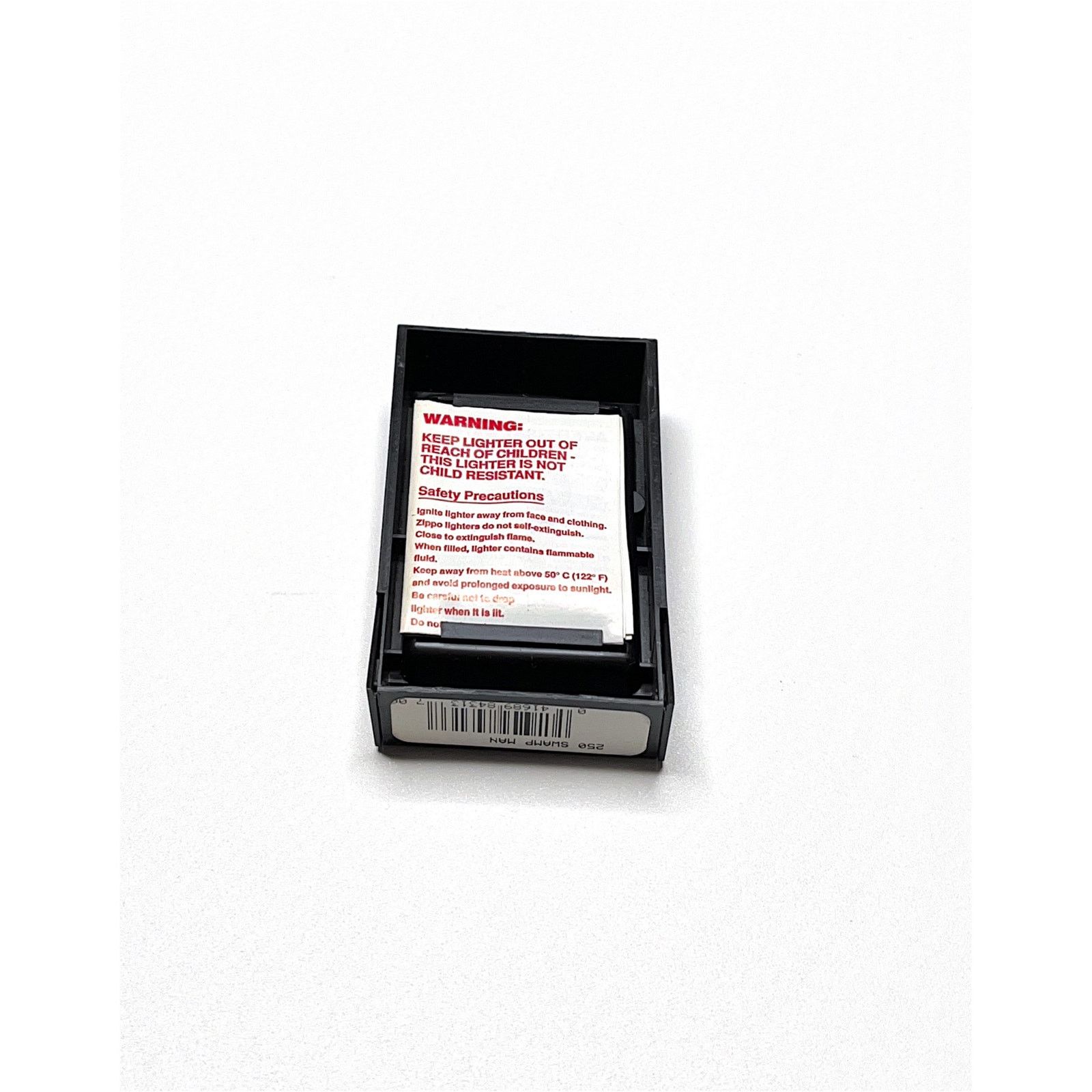 Zippo RARE VINTAGE ZIPPO - Swamp Man - High Polish Chrome-1998 NIB Size ONE SIZE - 5 Thumbnail