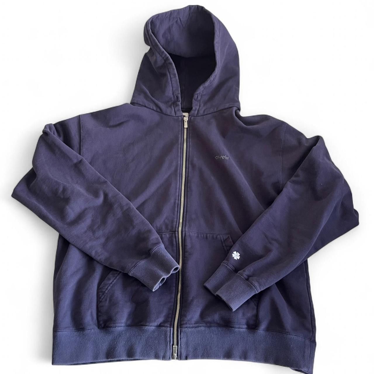 Other Vowels Classic Zip Hoodie in Navy - Size 3 Size US L / EU 52-54 / 3 - 1 Thumbnail