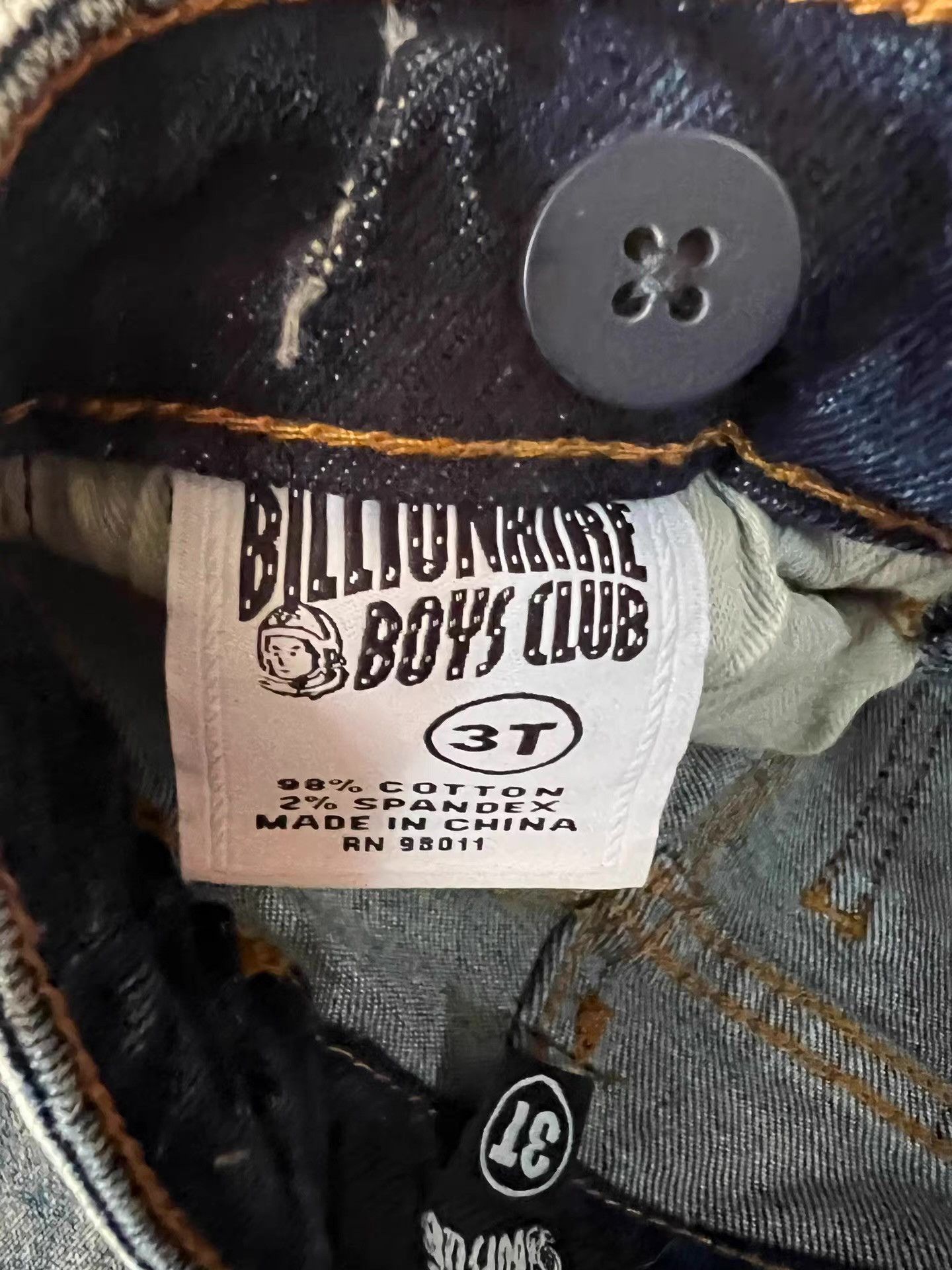 Billionaire Boys Club BBC KIDS Children's Washed Brushed Jeans Q7 Size US 26 / EU 42 - 3 Thumbnail
