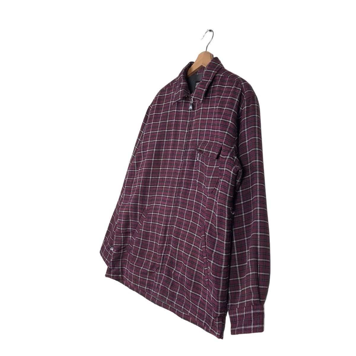 Japanese Brand 🔥Vintage Flannel Shirt Jacket Tartan Design First Down Usa Size US M / EU 48-50 / 2 - 2 Thumbnail