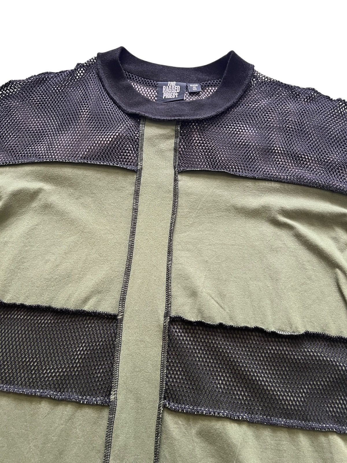 The Ragged Priest The Ragged Priest Mesh Panel Inside Out Longsleeve Shirt Size US L / EU 52-54 / 3 - 6 Thumbnail