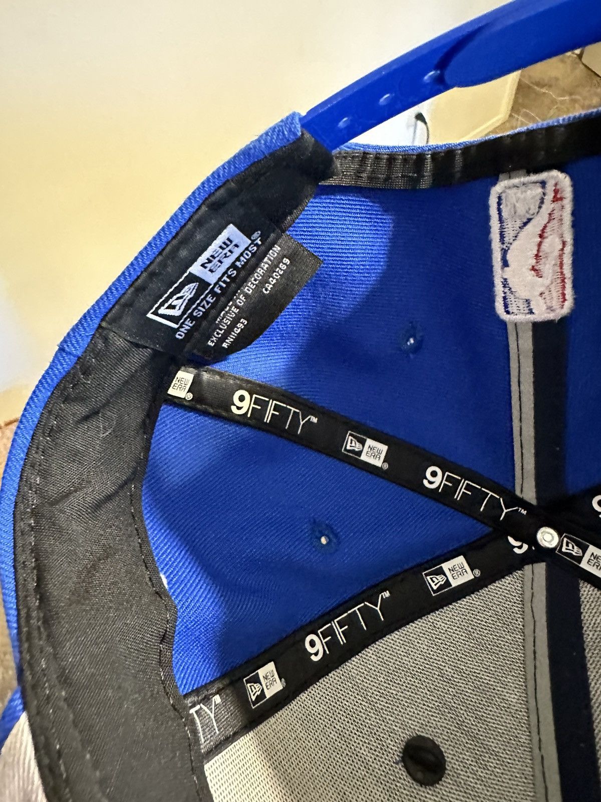 NBA × New Era × Vintage Vintage NBA New Era Dallas Mavericks “triple blue” hat 00s Size ONE SIZE - 8 Thumbnail