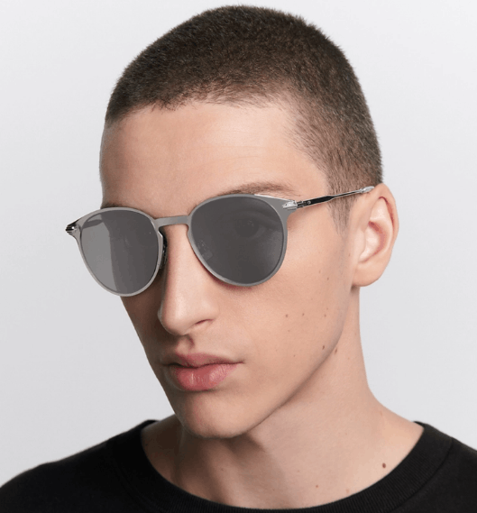 Dior o1w1db10525 Size :OS/ SUITR8 Black Suit Sunglasses in Silver Size ONE SIZE - 5 Thumbnail