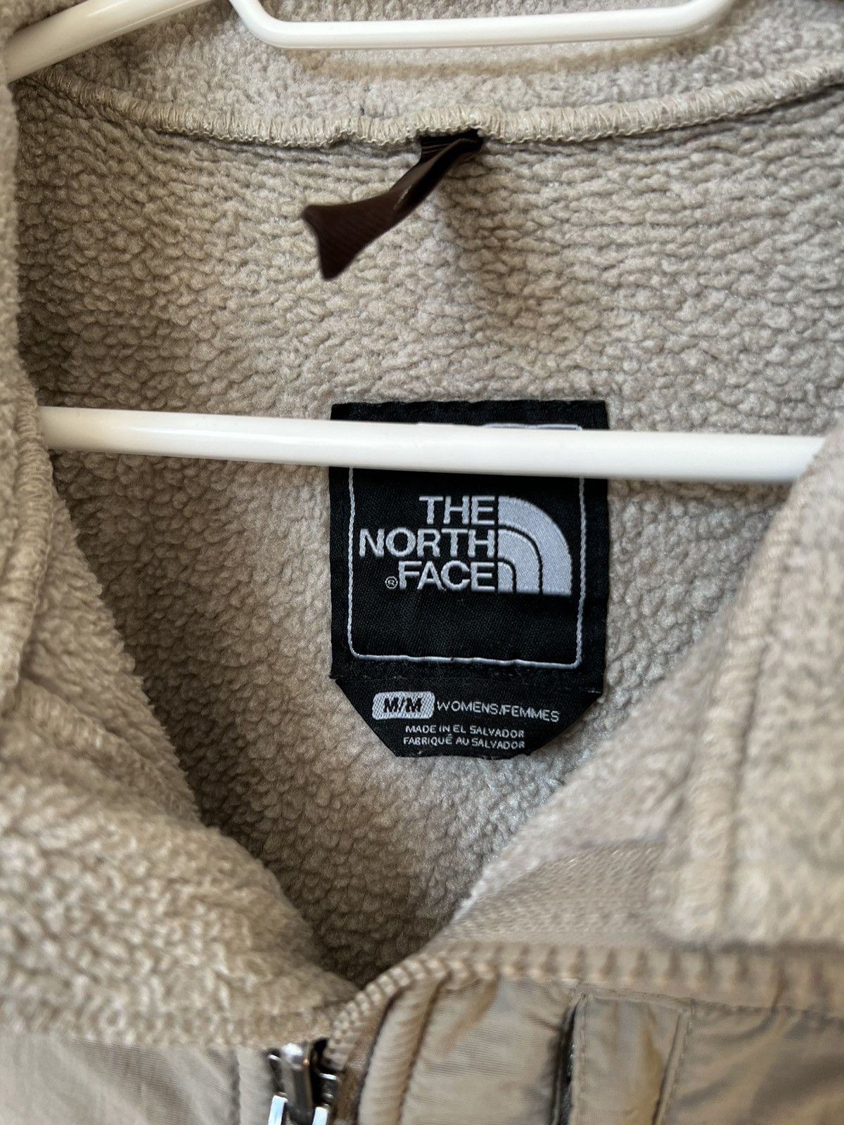 The North Face × Vintage The North Face Denali zip up Beige Fleece Y2K Size M / US 6-8 / IT 42-44 - 2 Thumbnail