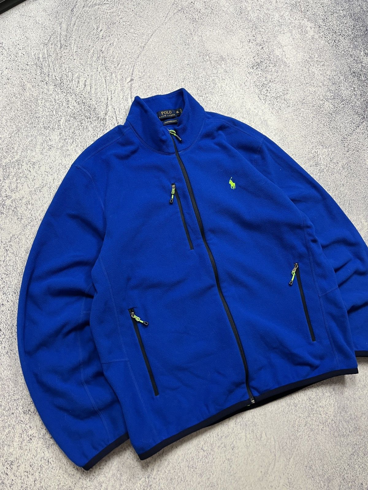 Polo Ralph Lauren Polo Ralph Lauren Performance Full Zip Fleece Sherpa Jacket Size US XL / EU 56 / 4 - 3 Thumbnail