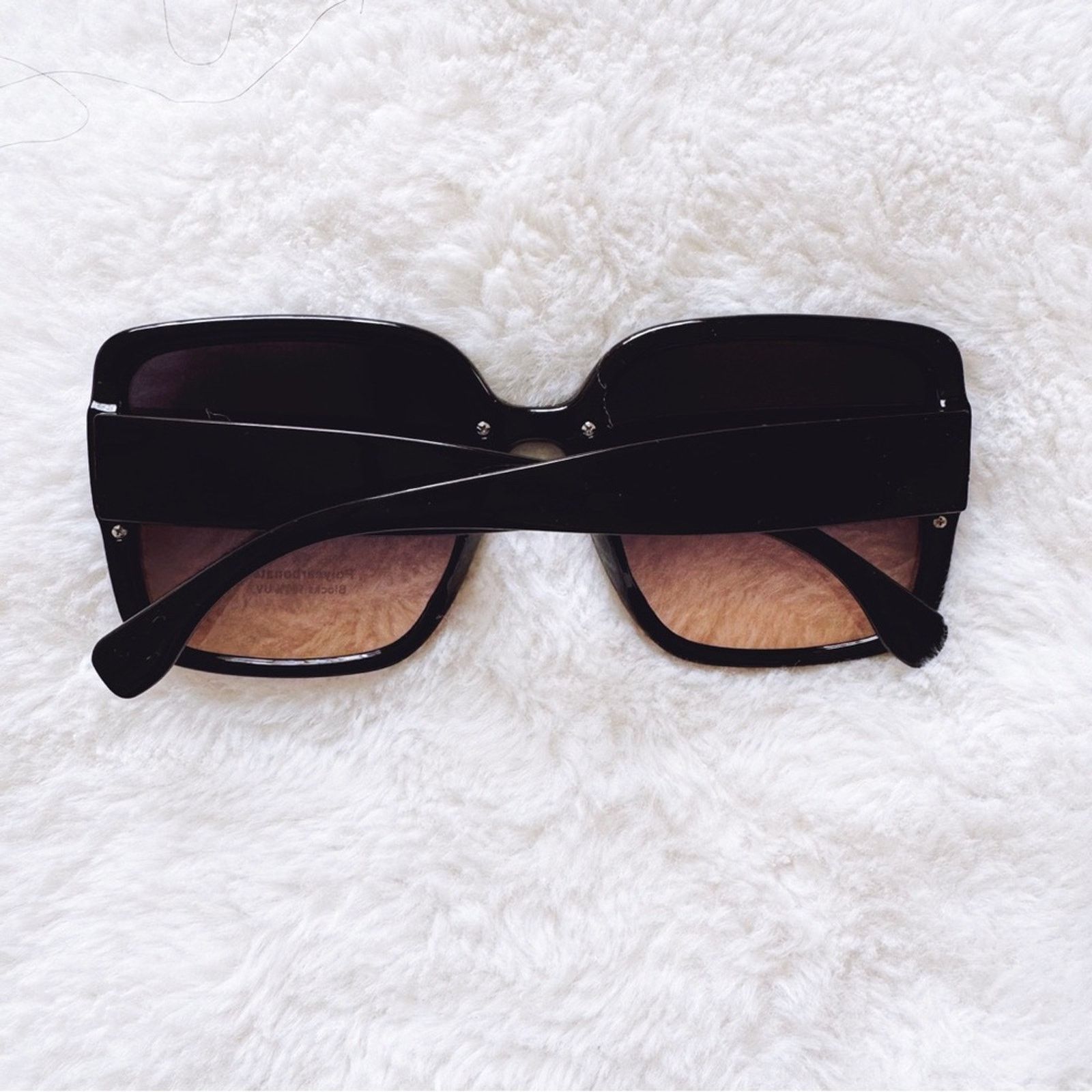 Other Abby Black Square Frame Sunglasses Size ONE SIZE - 10 Thumbnail