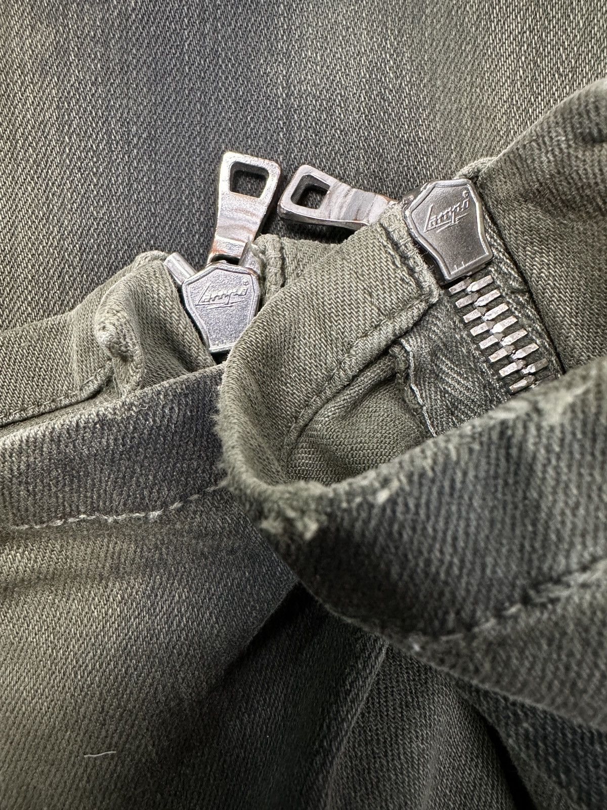 Balmain BALMAIN Paris Ankle Zip Biker Jeans Oil Wash Pants size 44 Size 30" / US 8 / IT 44 - 15 Thumbnail