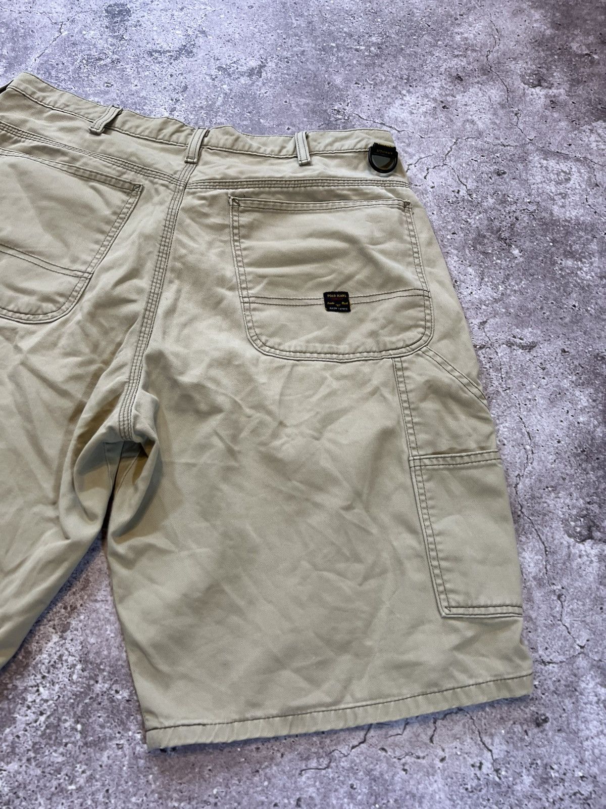 Polo Ralph Lauren Polo Ralph Lauren Carpenter Shorts Jorts Baggy Y2K 34 Size US 34 / EU 50 - 3 Thumbnail