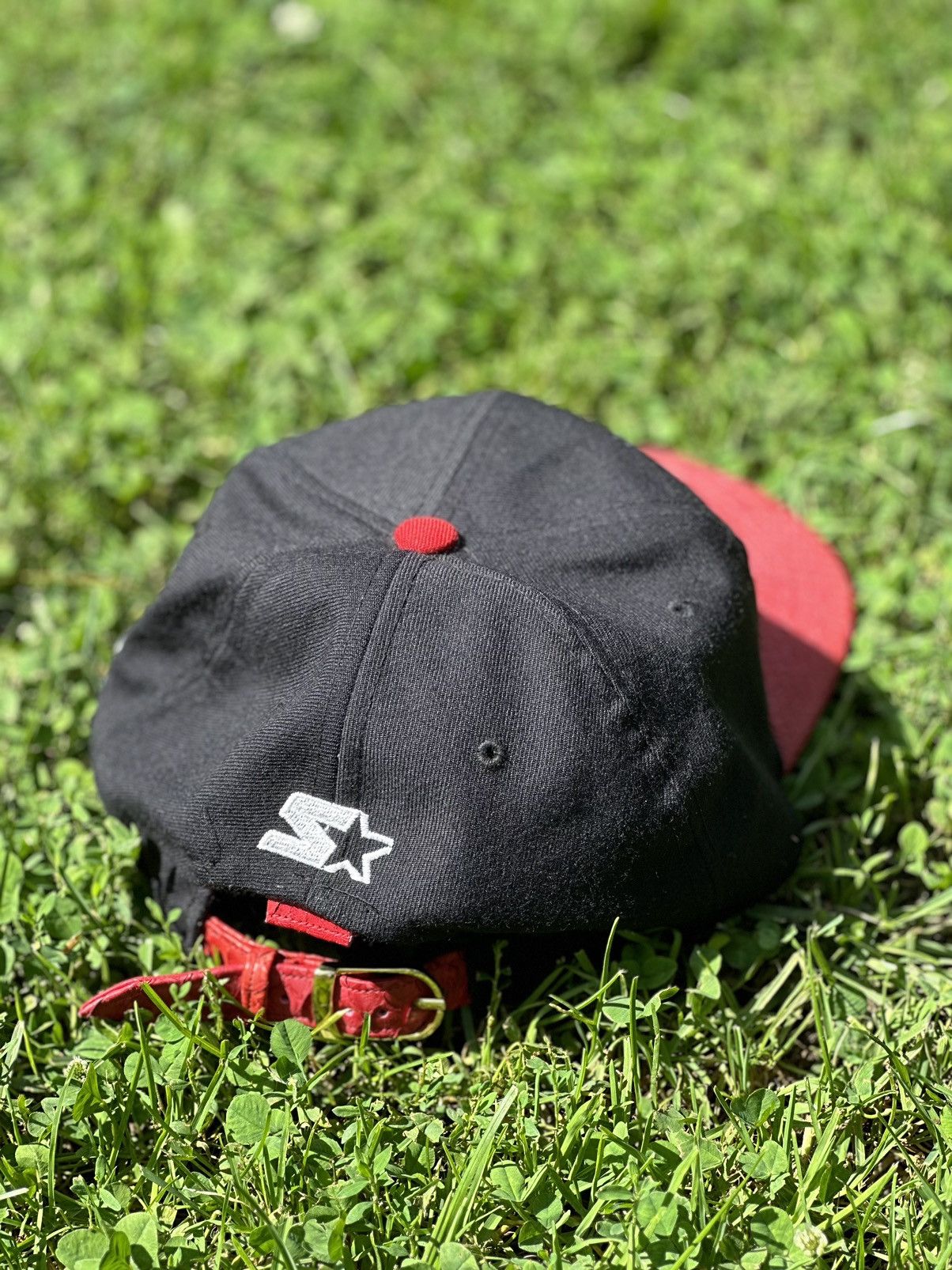 Starter Vintage Starter Arch Chicago Bulls Snake skin strapback Size ONE SIZE - 2 Thumbnail