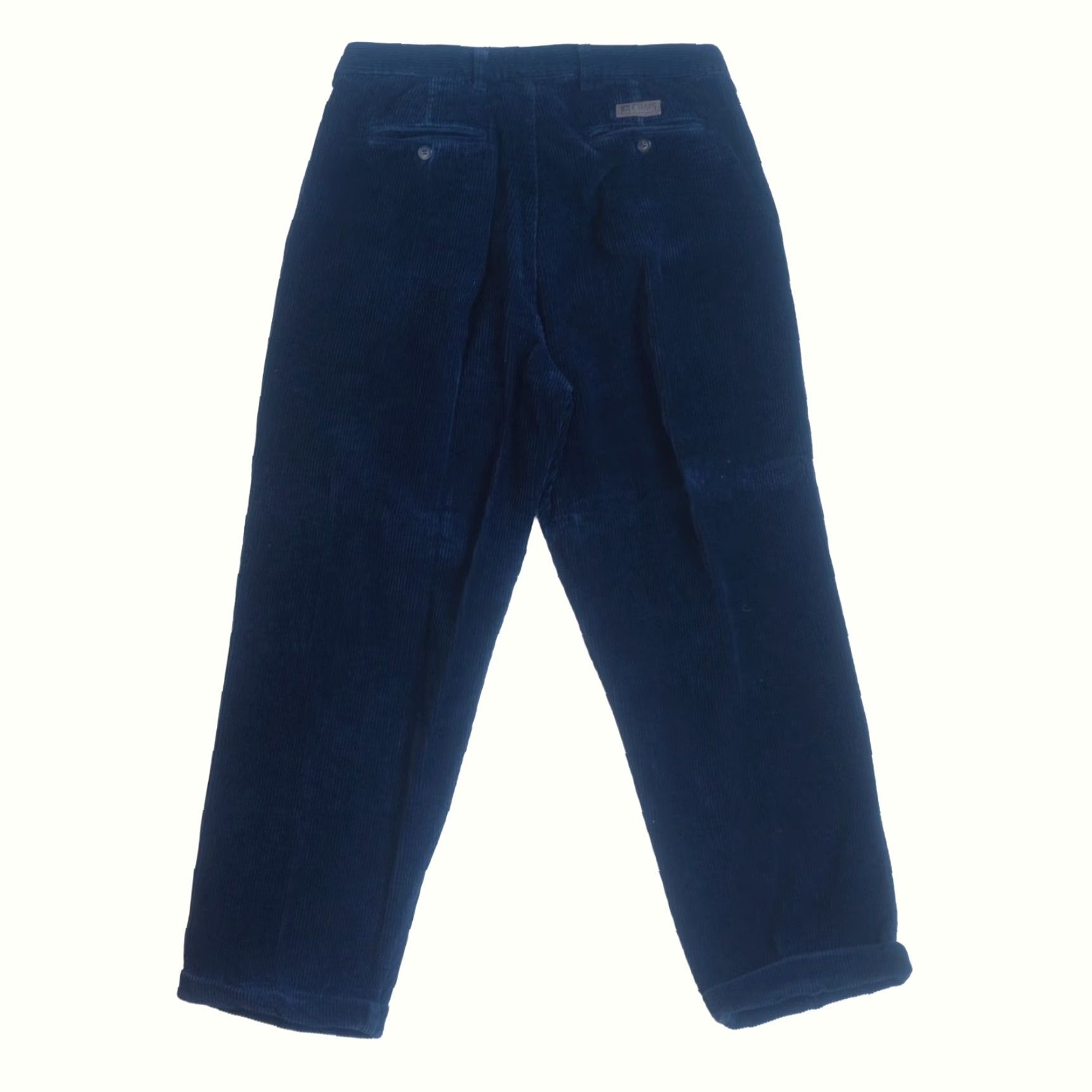 Ralph Lauren VINTAGE CHAPS RALPH LAUREN PANTS CORDUROY 100% COTTON Y2K 90s PLEATED JEANS SZ 36x30 Mens Regular Straight Blue Size US 36 / EU 52 - 3 Thumbnail
