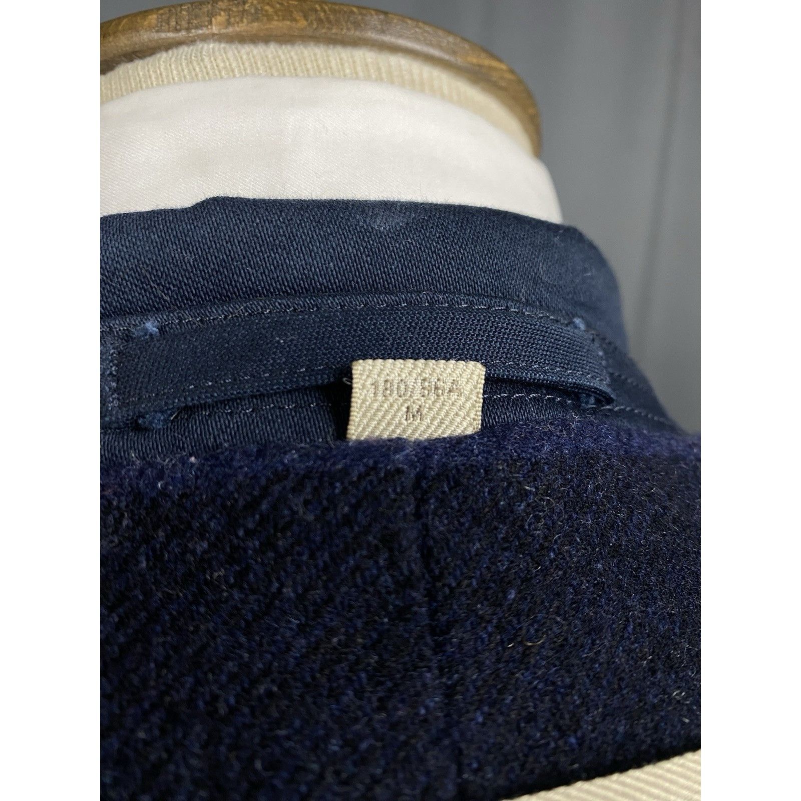 Burberry Burberry Men's Blue Wool Lined Blazer Sportcoat Jacket Size Size 50R - 12 Thumbnail