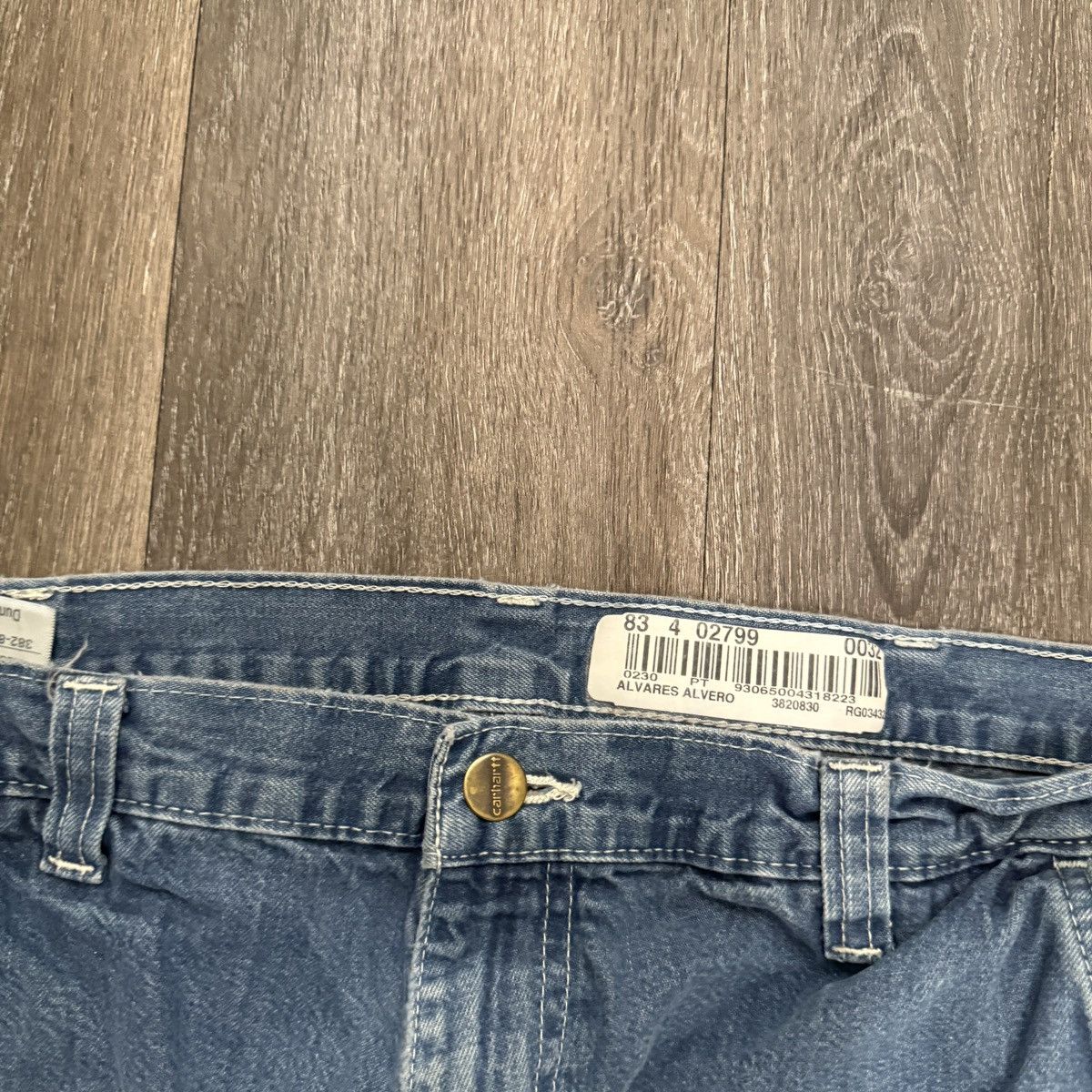 Carhartt × JNCO × Vintage Vintage Y2k Carhartt denim wide leg carpenter pants Size US 34 / EU 50 - 5 Thumbnail