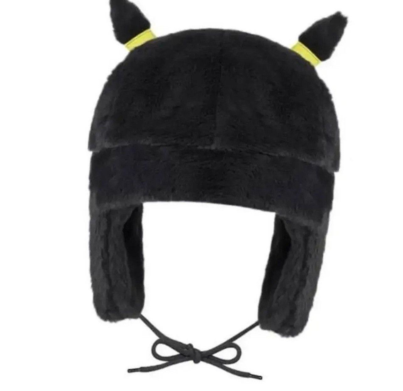 Japanese Brand × Vintage Y2K Cartoon Anime Black Umbreon Ushanka Warm Hat Size ONE SIZE - 3 Thumbnail