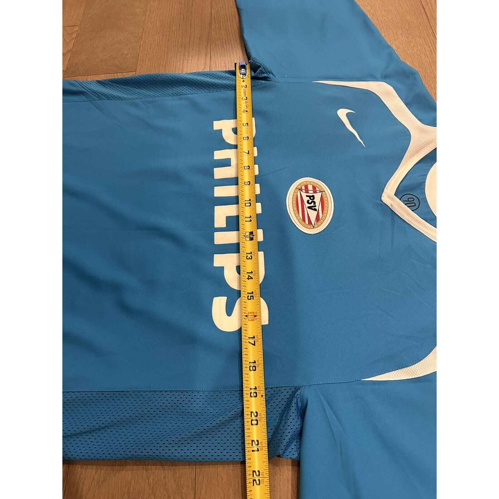Nike PSV EINDHOVEN 2005 2006 PLAYER ISSUE NIKE FOOTBALL SHIRT L Size US L / EU 52-54 / 3 - 7 Thumbnail