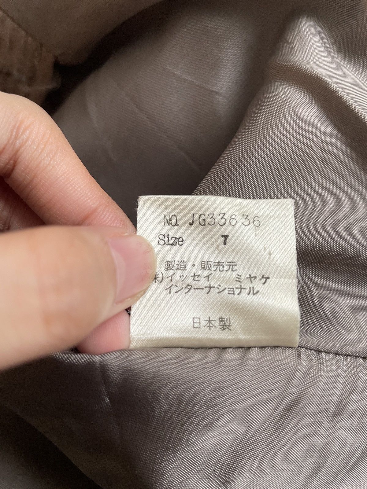 Vintage Vintage Japanese Brand Issey Miyake Jacket 1990s Size US M / EU 48-50 / 2 - 10 Thumbnail