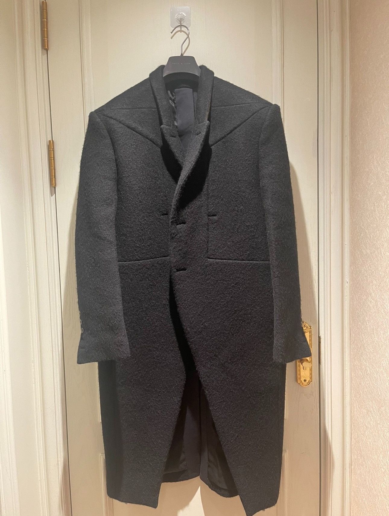 Rick Owens Rick Owens 22fw strobe coat Size 48S - 1 Thumbnail