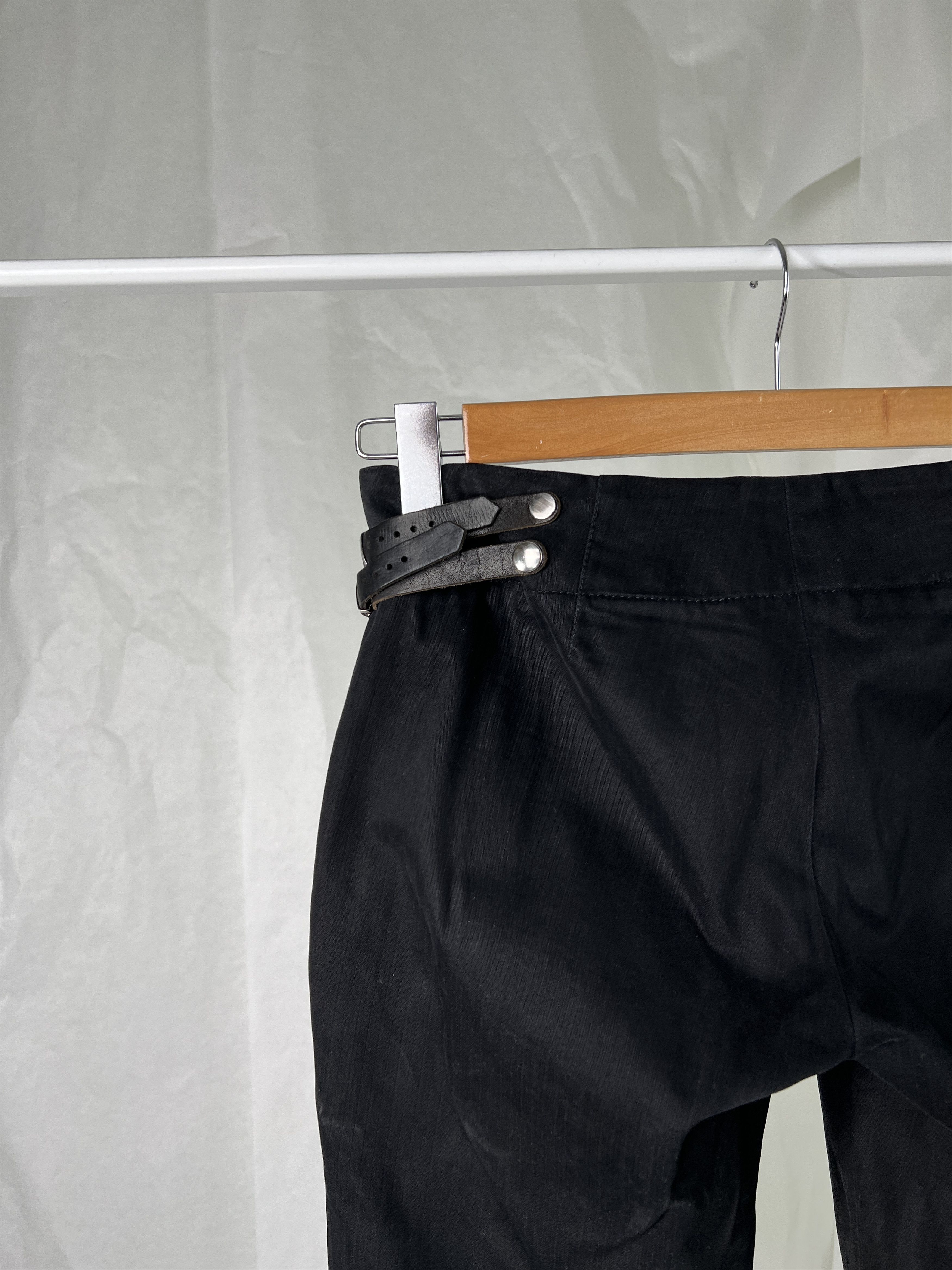 Dirk Bikkembergs Archive Dirk Bikkemberg Pants with leather belts Size US 30 / EU 46 - 16 Thumbnail