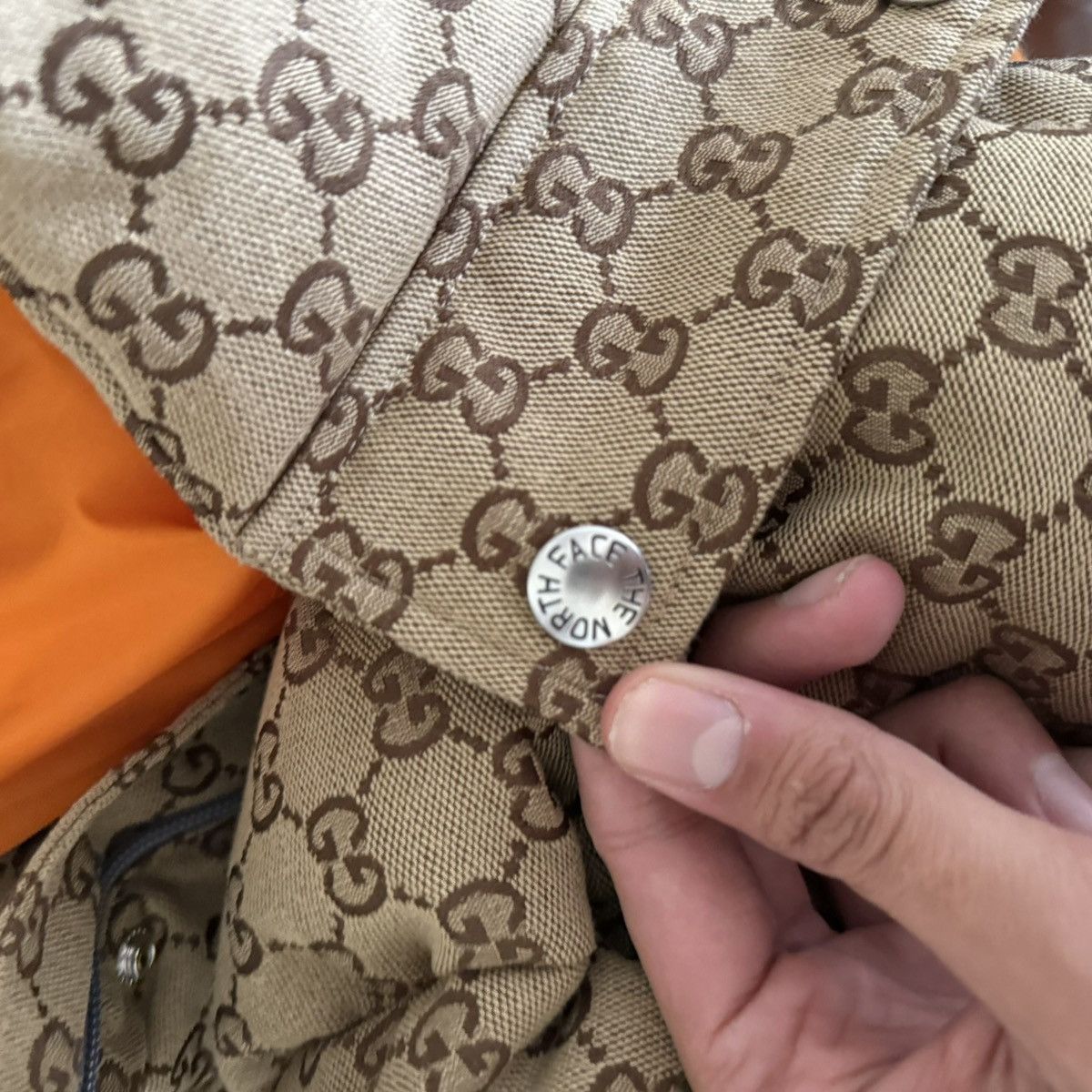 Gucci × The North Face Gucci X North Face Logo Puffer Jacket (fits L-XL) Size US XL / EU 56 / 4 - 9 Thumbnail