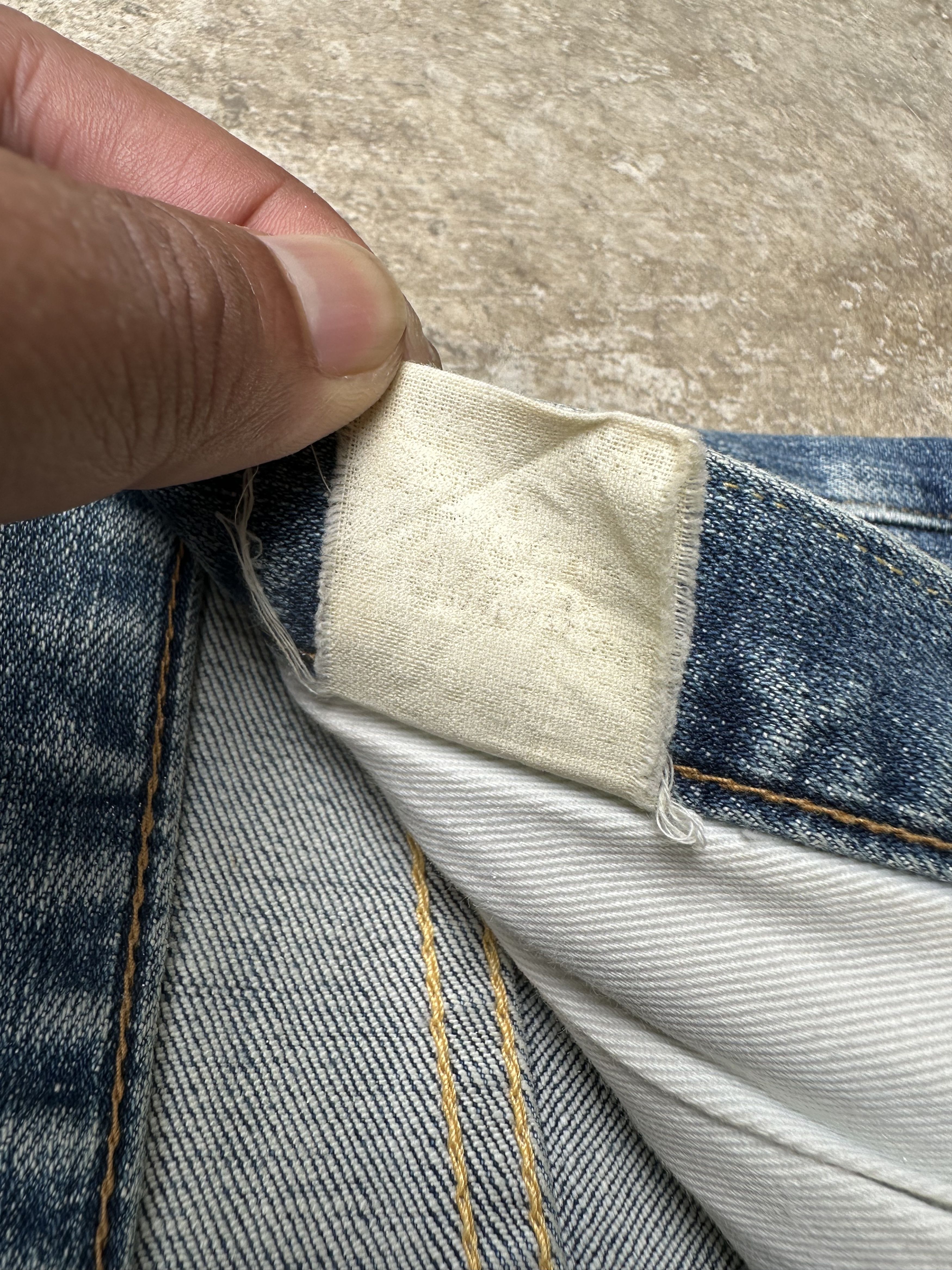 Alchemist Vintage Fab Four & Co Alchemist Flare Denim Jeans Size US 32 / EU 48 - 14 Thumbnail