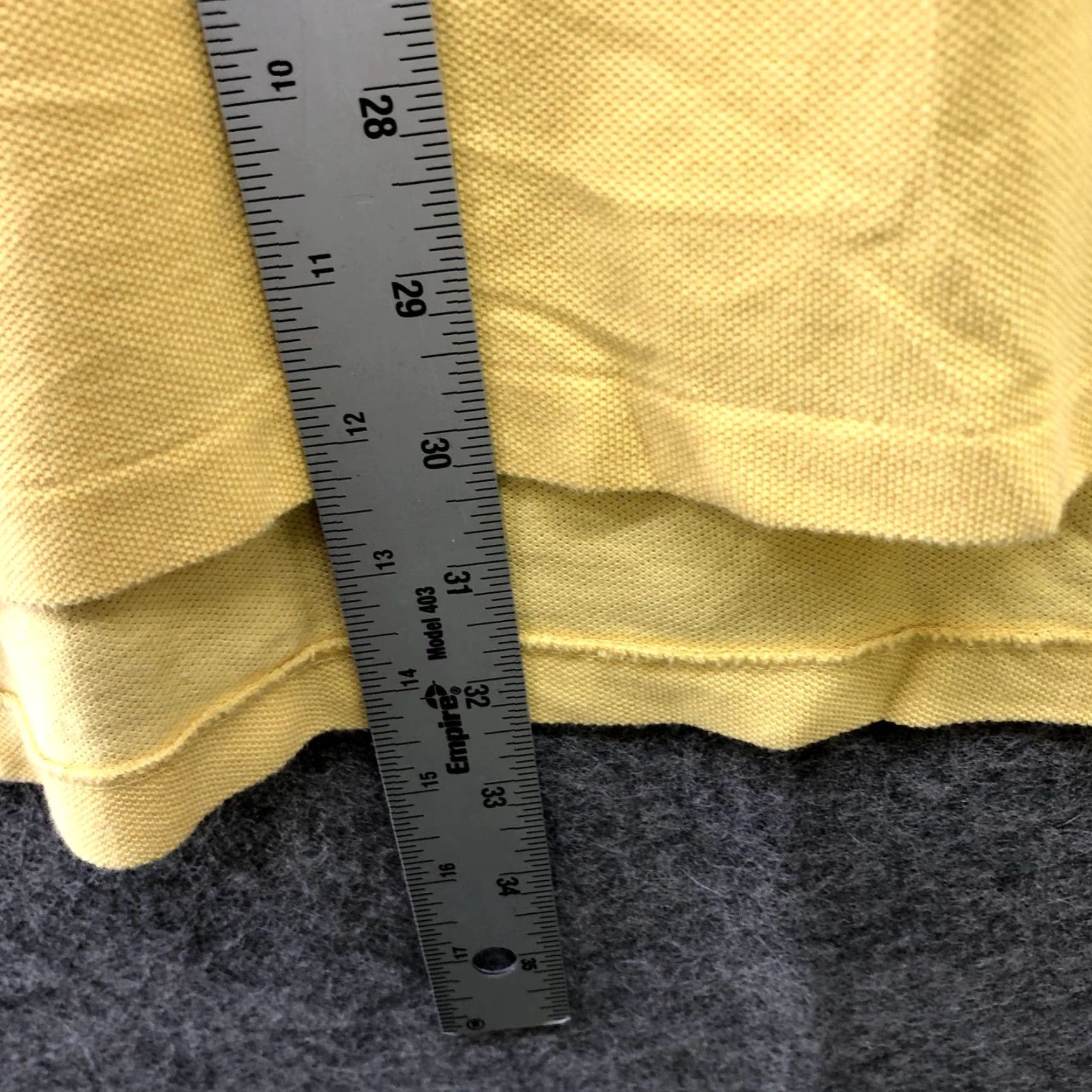 Polo Ralph Lauren VINTAGE Polo Ralph Lauren Polo Shirt Mens 2XB Big Yellow Short Sleeve Pony Shirt Size US XXL / EU 58 / 5 - 7 Thumbnail